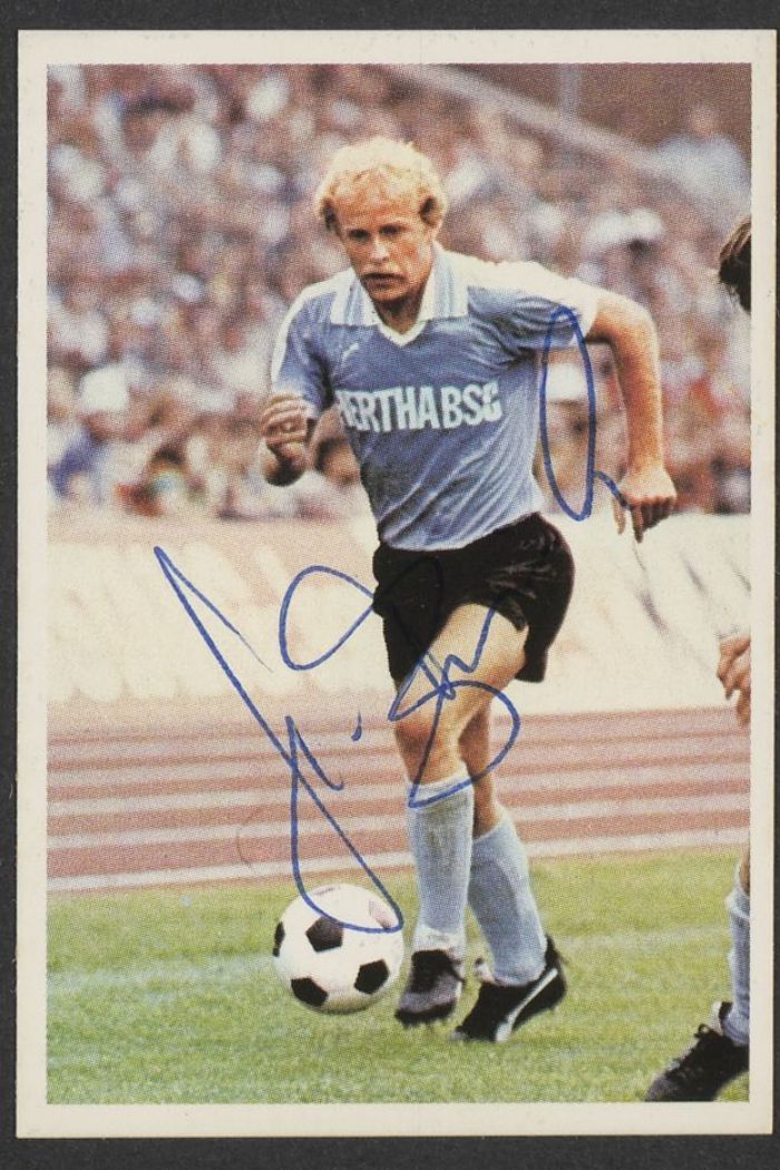 Holger Brück am Ball.