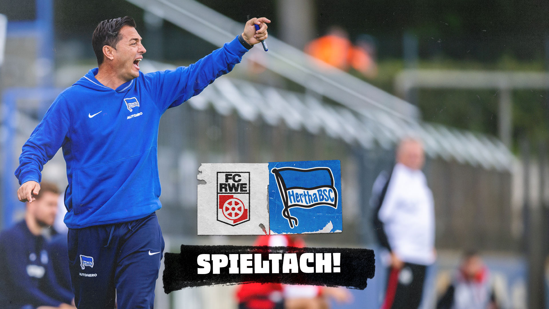 Spieltagsgrafik für das Auswärtsspiel unserer U23 in Erfurt.