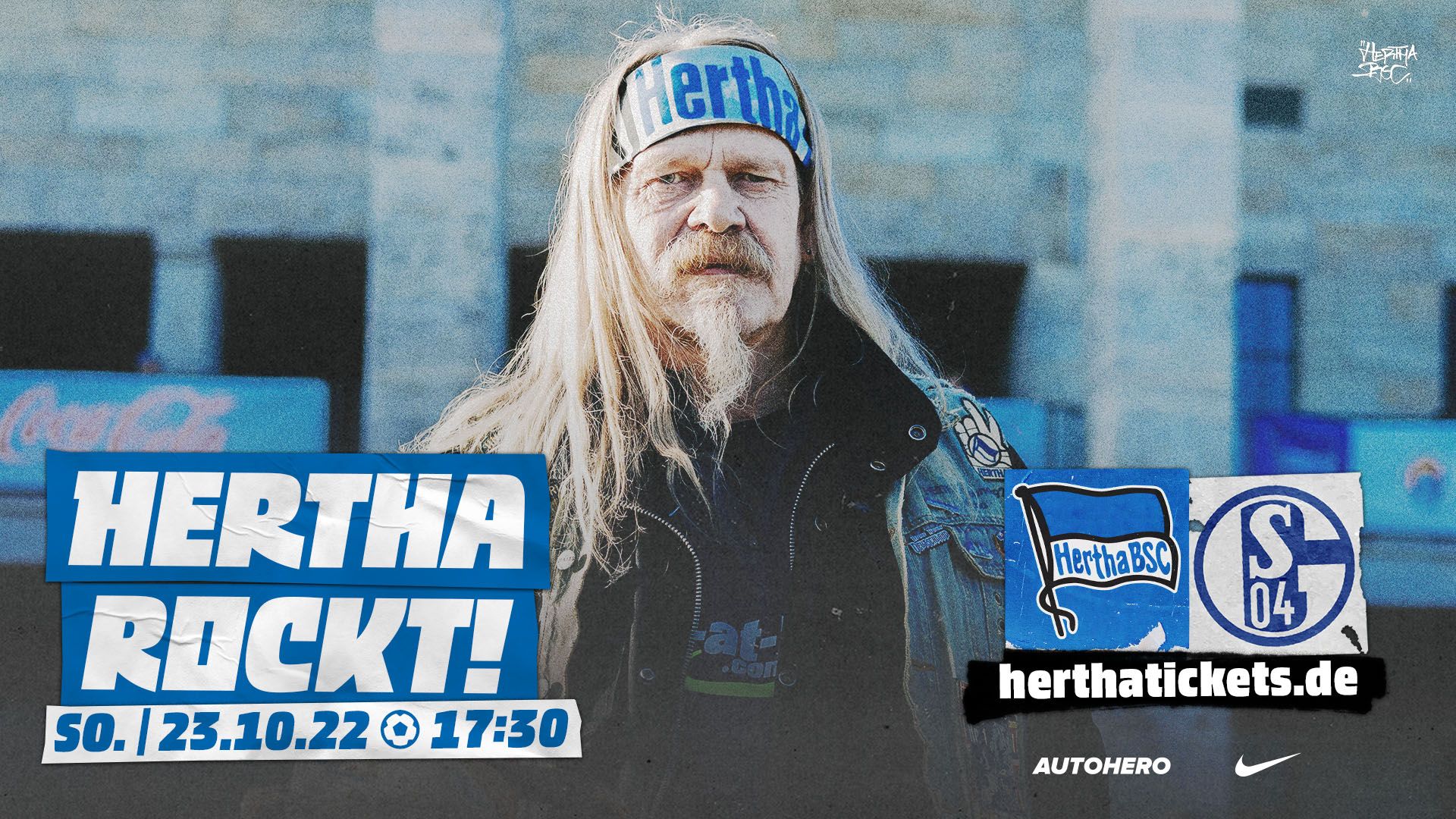 Die Ticket- und Ankündigungsgrafik zum Heimspiel gegen Schalke 04.