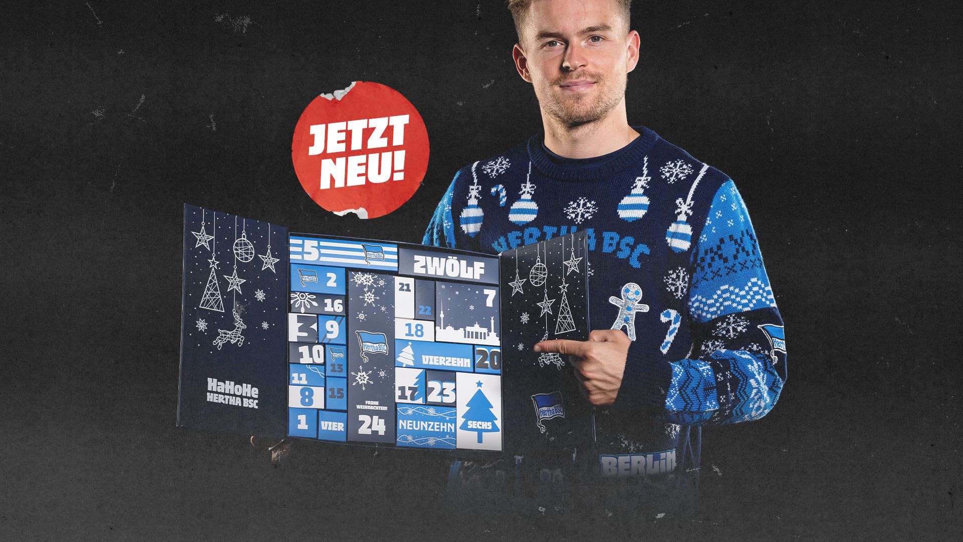 Entdecke unsere blau-weiße Weihnachtswelt