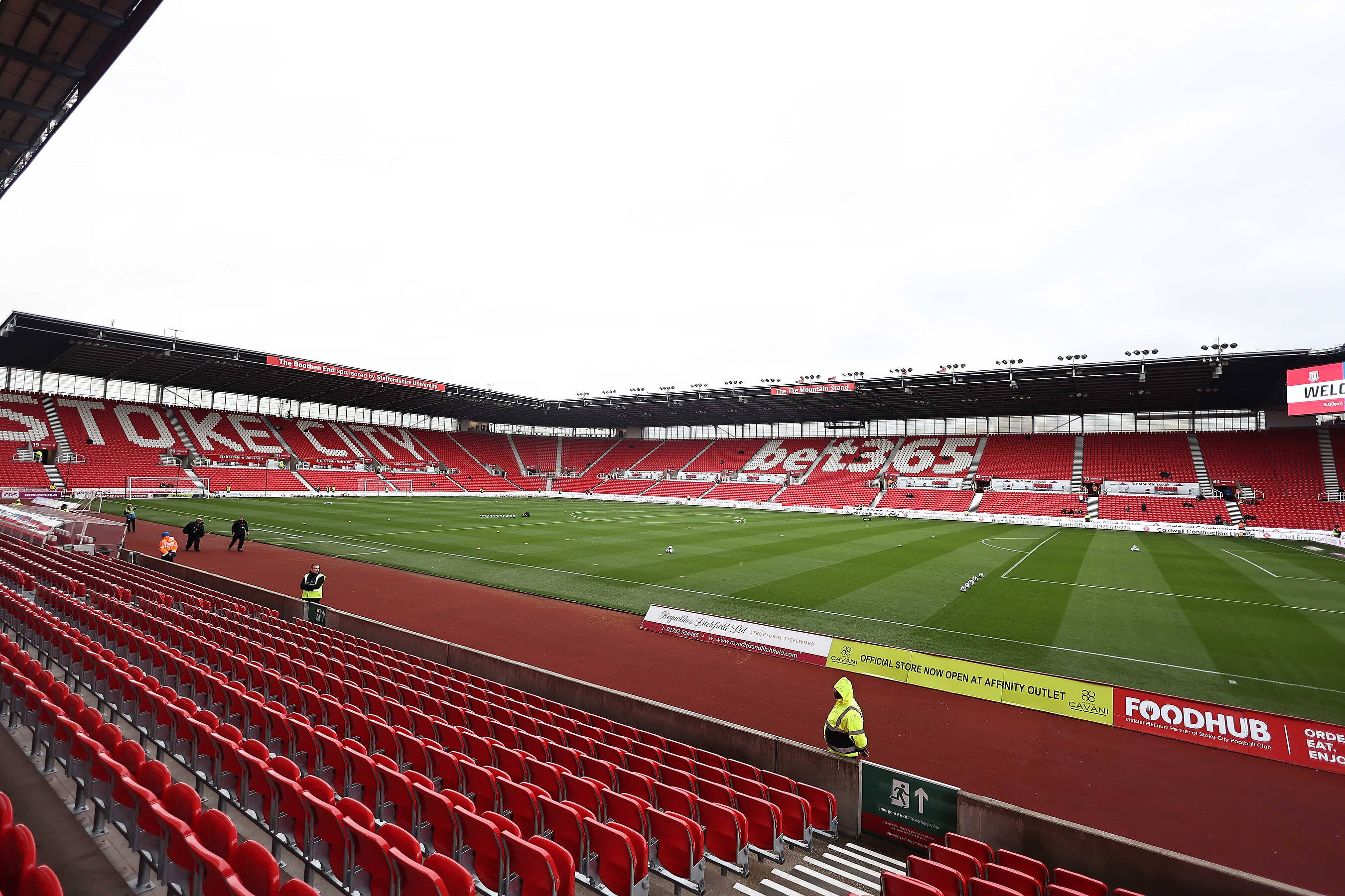 Das Stadion von Stoke City.