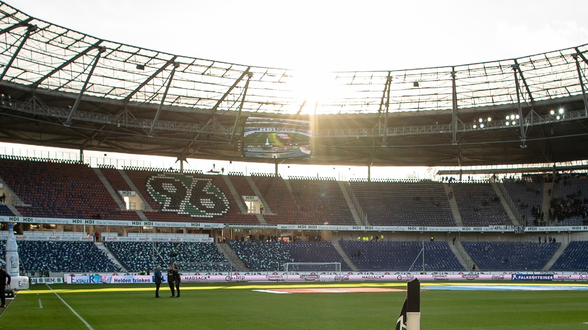 Blick ins Hannoveraner Stadion.