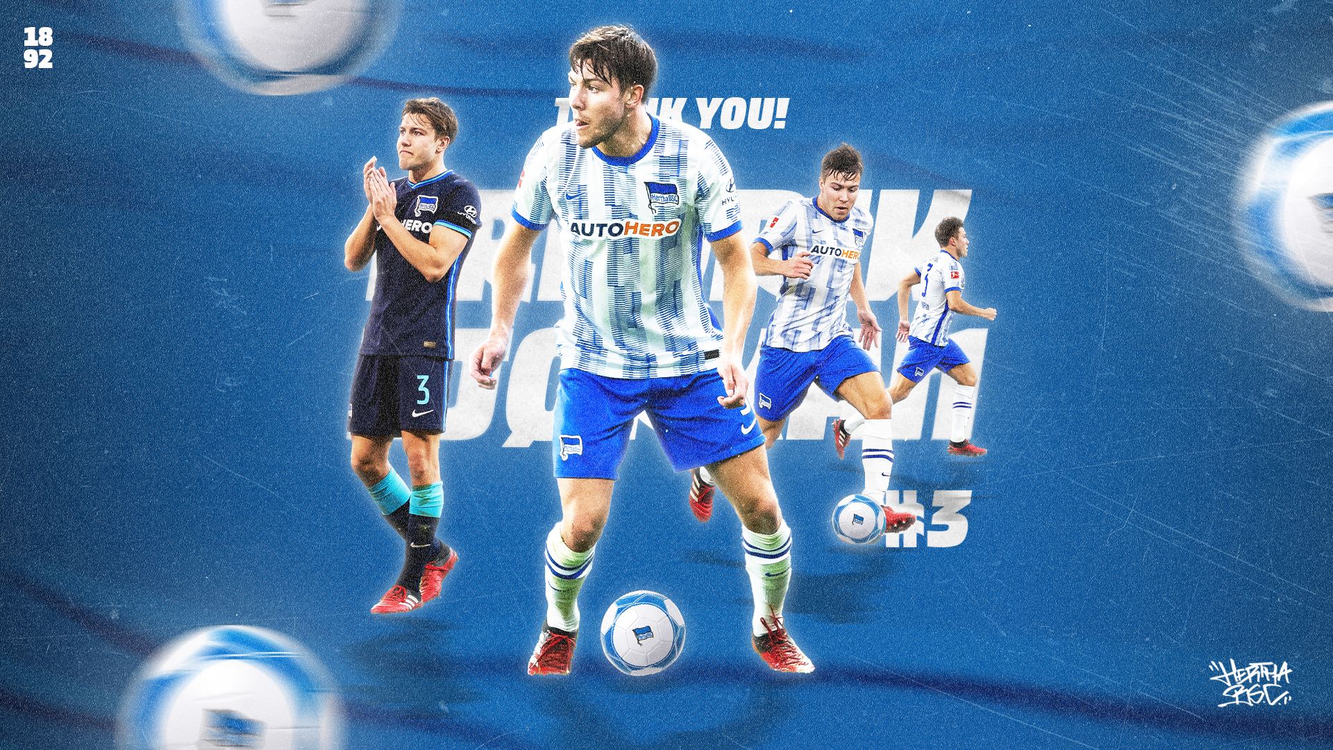 Fredrik Bjørkan on a farewell graphic.