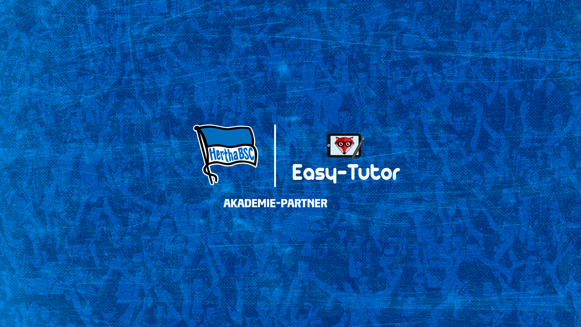 Das Partner-Logo von Hertha BSC und Easy-Tutor.