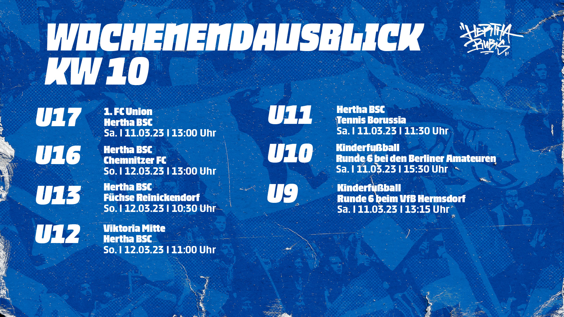 Die Ansetzungen unserer Akademie im Überblick.