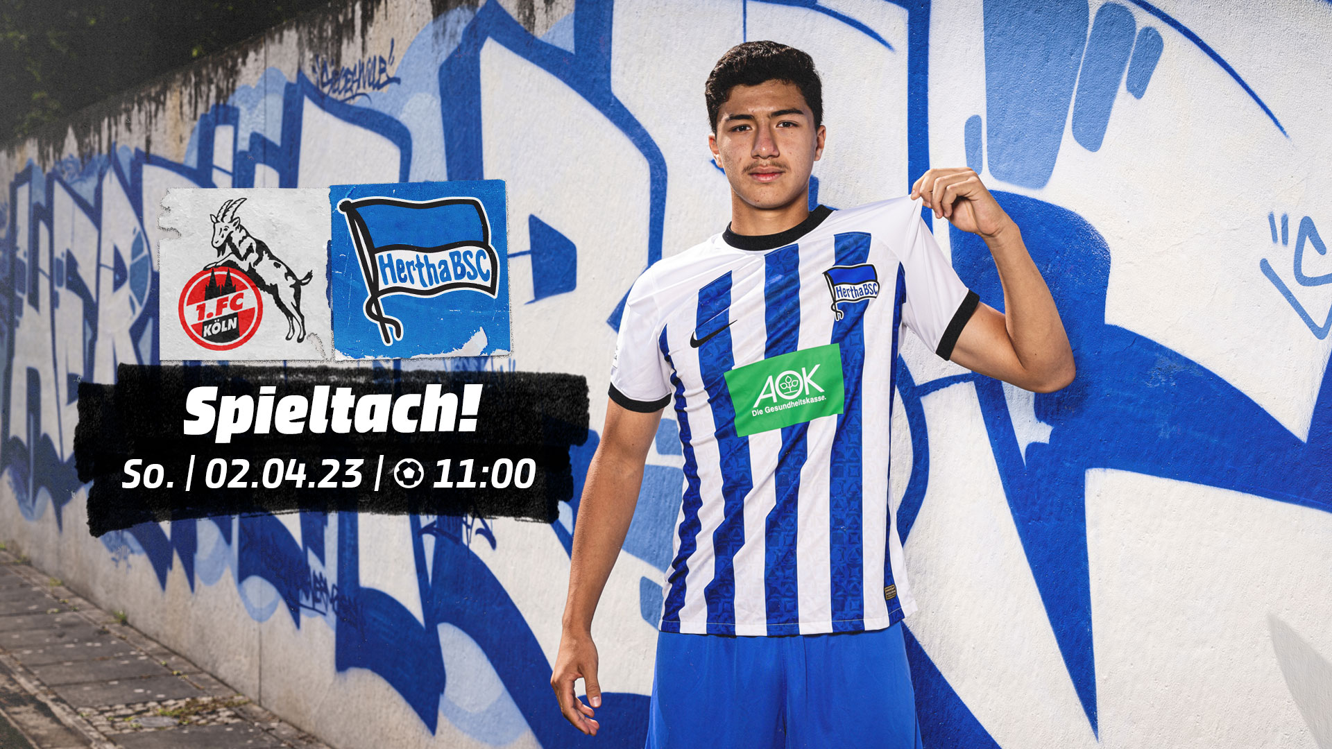 Ibrahim Maza ziert unsere Spieltachsgrafik.