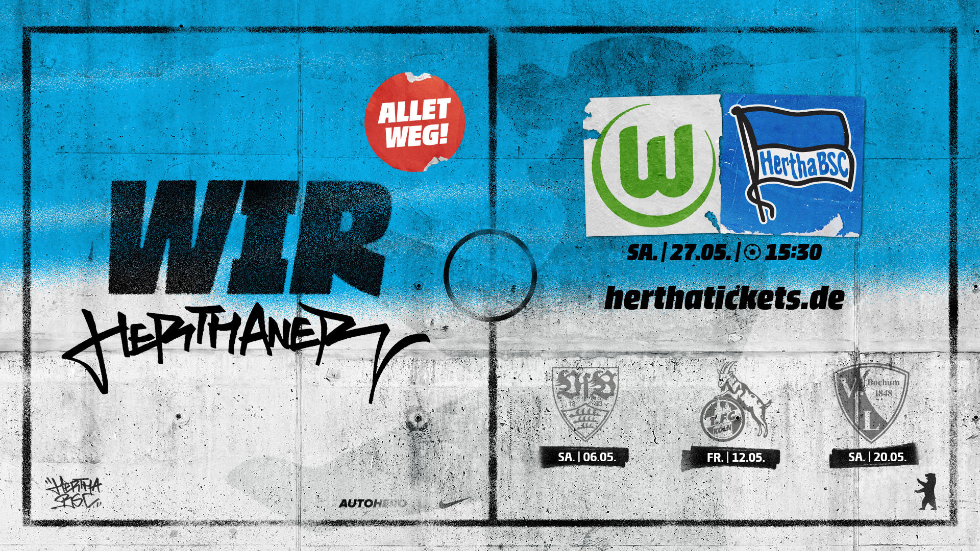 Grafik zum Ticketverkauf für das Auswärtsspiel in Wolfsburg.