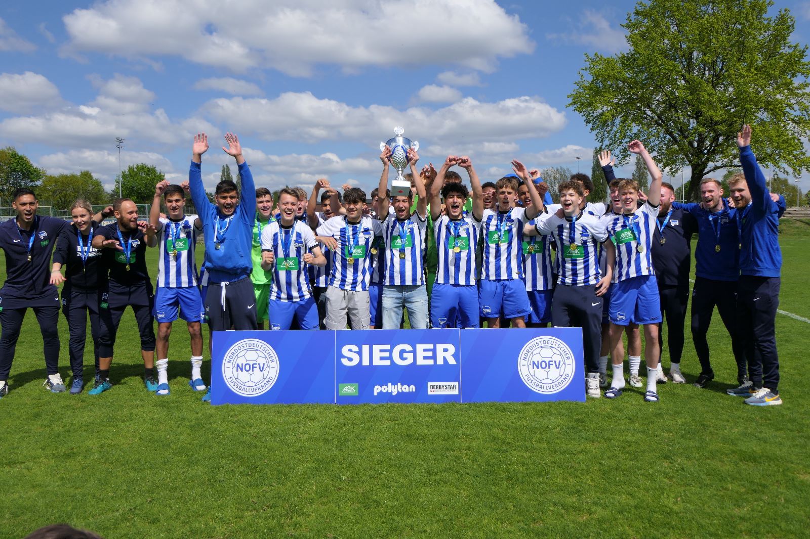 Siegerbild unserer U16.