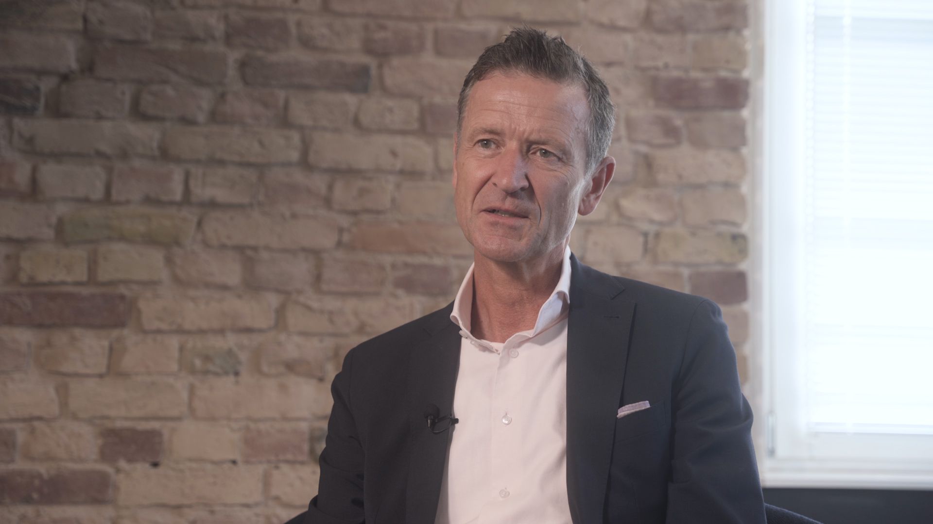 Thomas E. Herrich beim Interview.