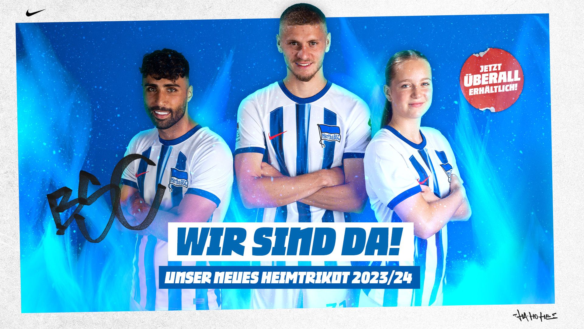 Unser Heimtrikot 2023/24.