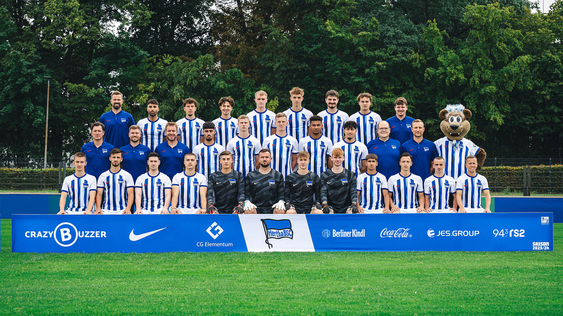 Das aktuelle Mannschaftsfoto unserer U23.