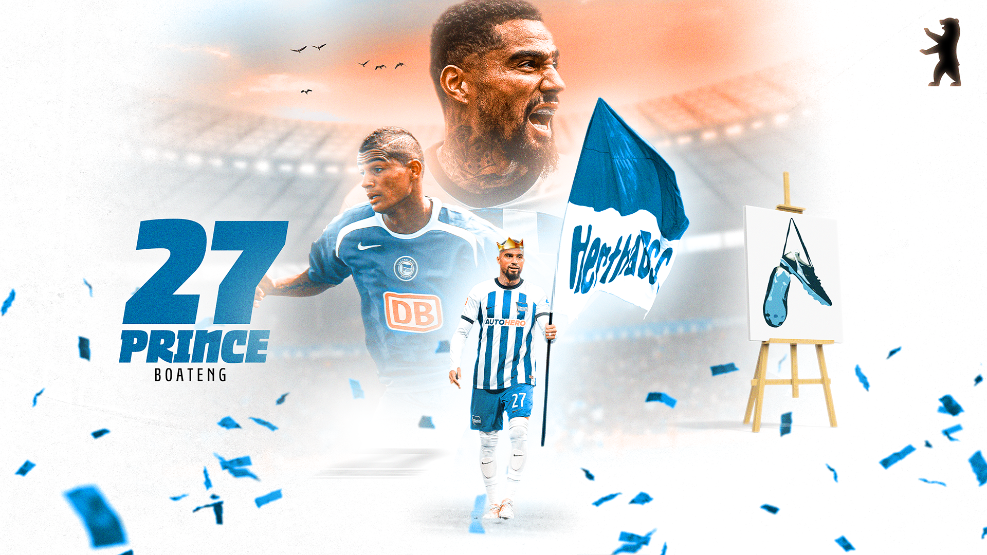Die Abschiedsgrafik für Prince Boateng.