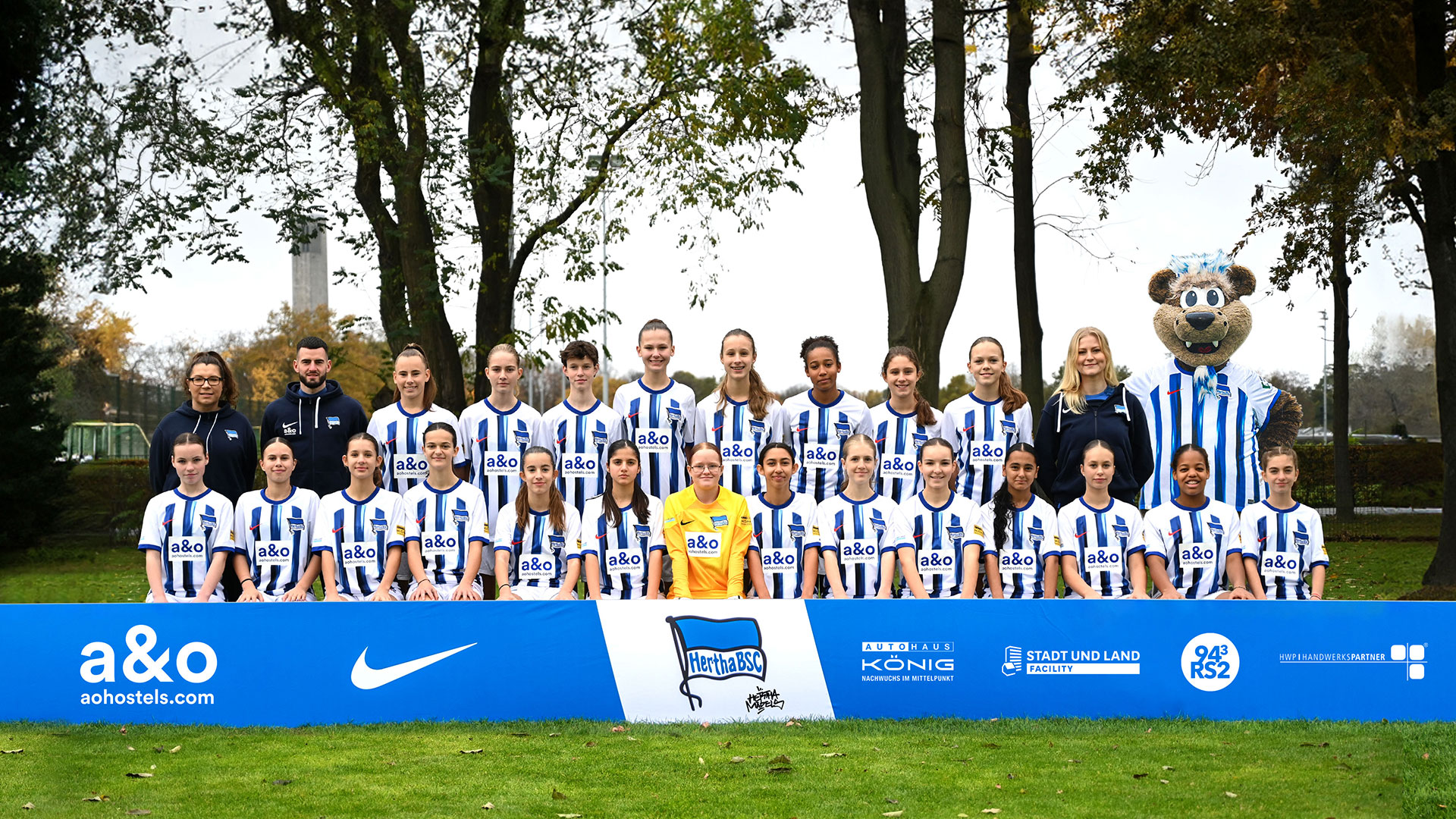 Das Mannschaftsfoto unserer U15.