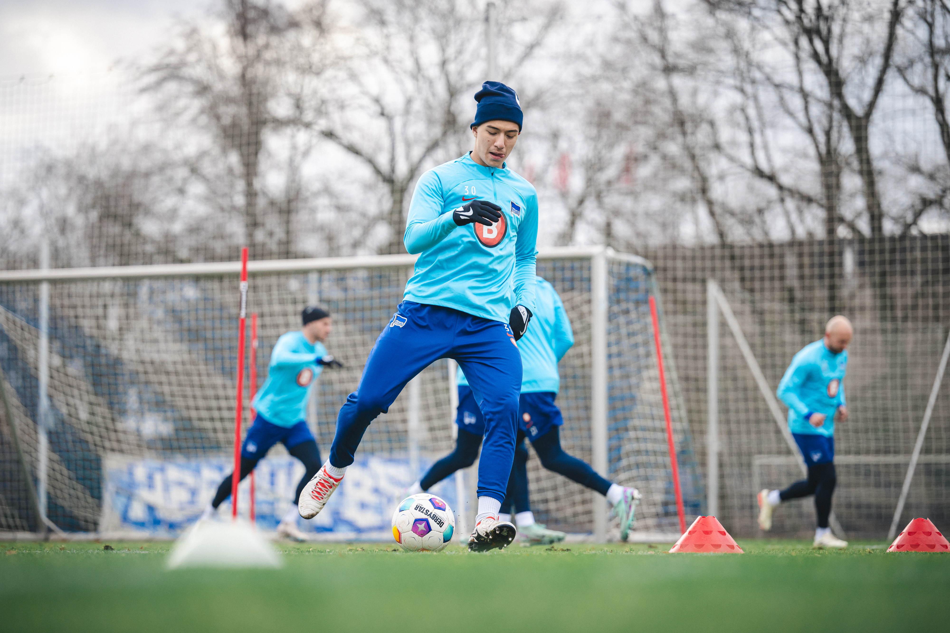 Ibo Maza im Training vor Wiesbaden.