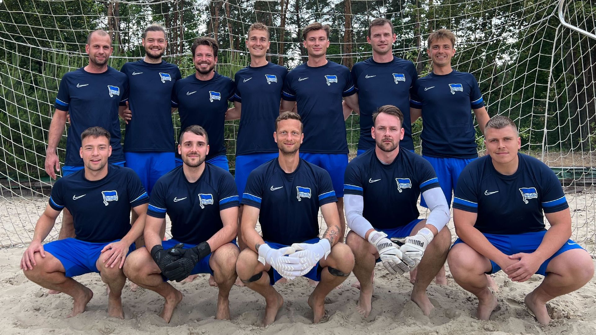 Der aktuelle Kader unserer Beachsoccer.