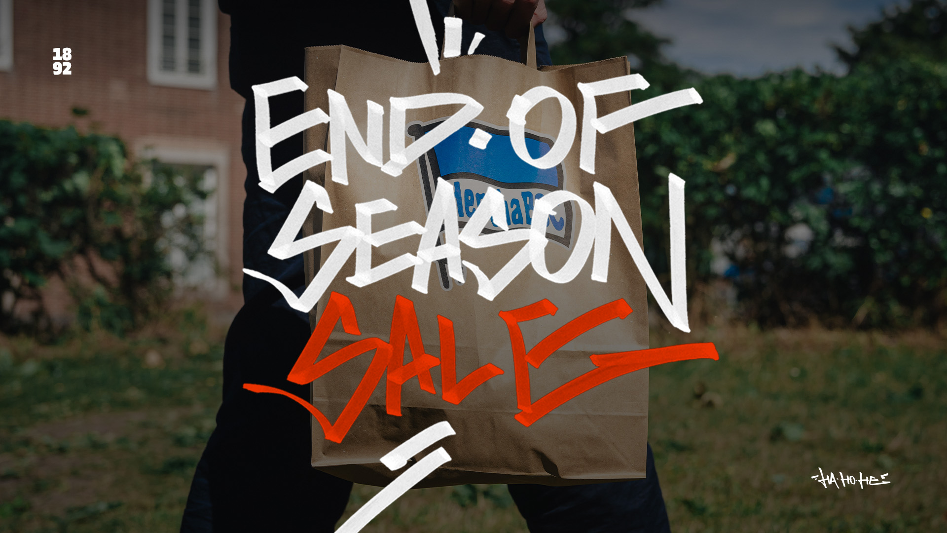Grafik zum End of Season Sale.