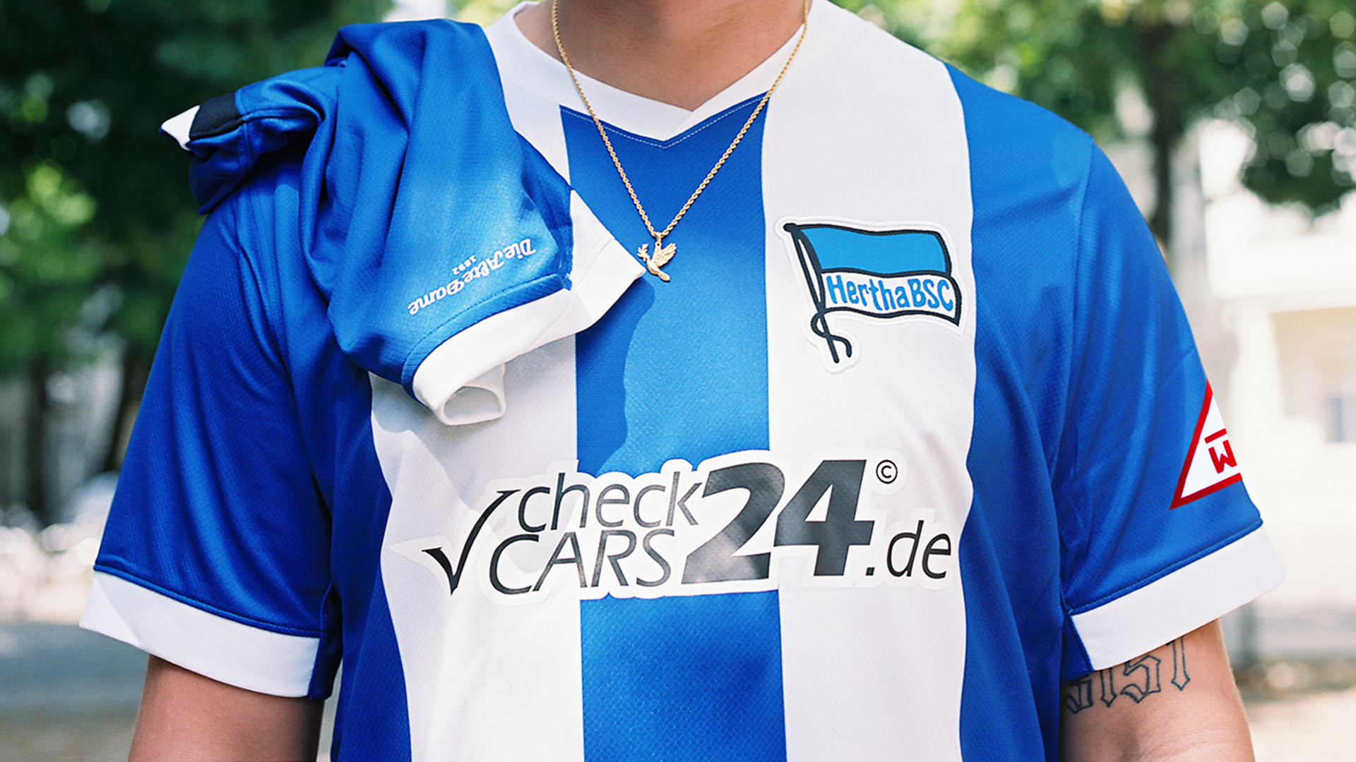 Unser Heimtrikot im Closeup.