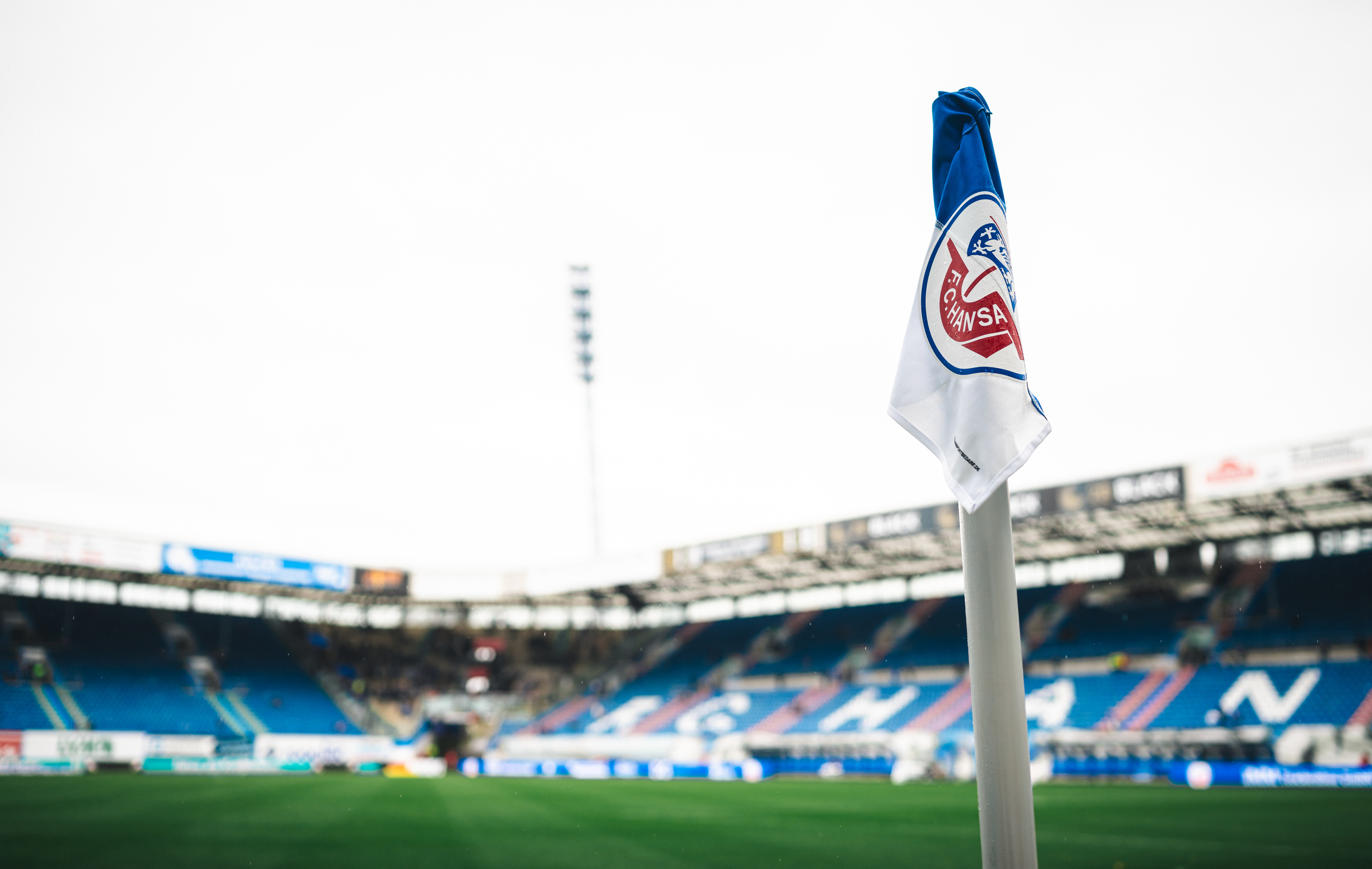 Das Ostseestadion in Rostock.