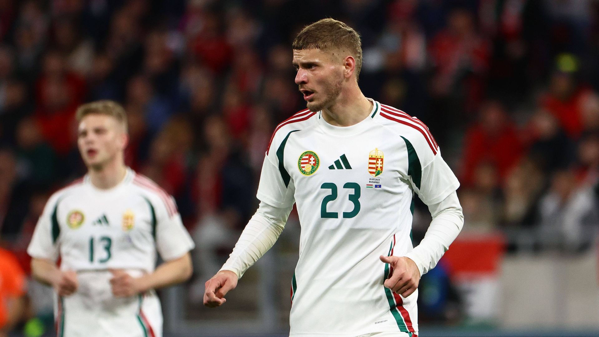 Márton Dárdai im ungarischen Nationaltrikot.