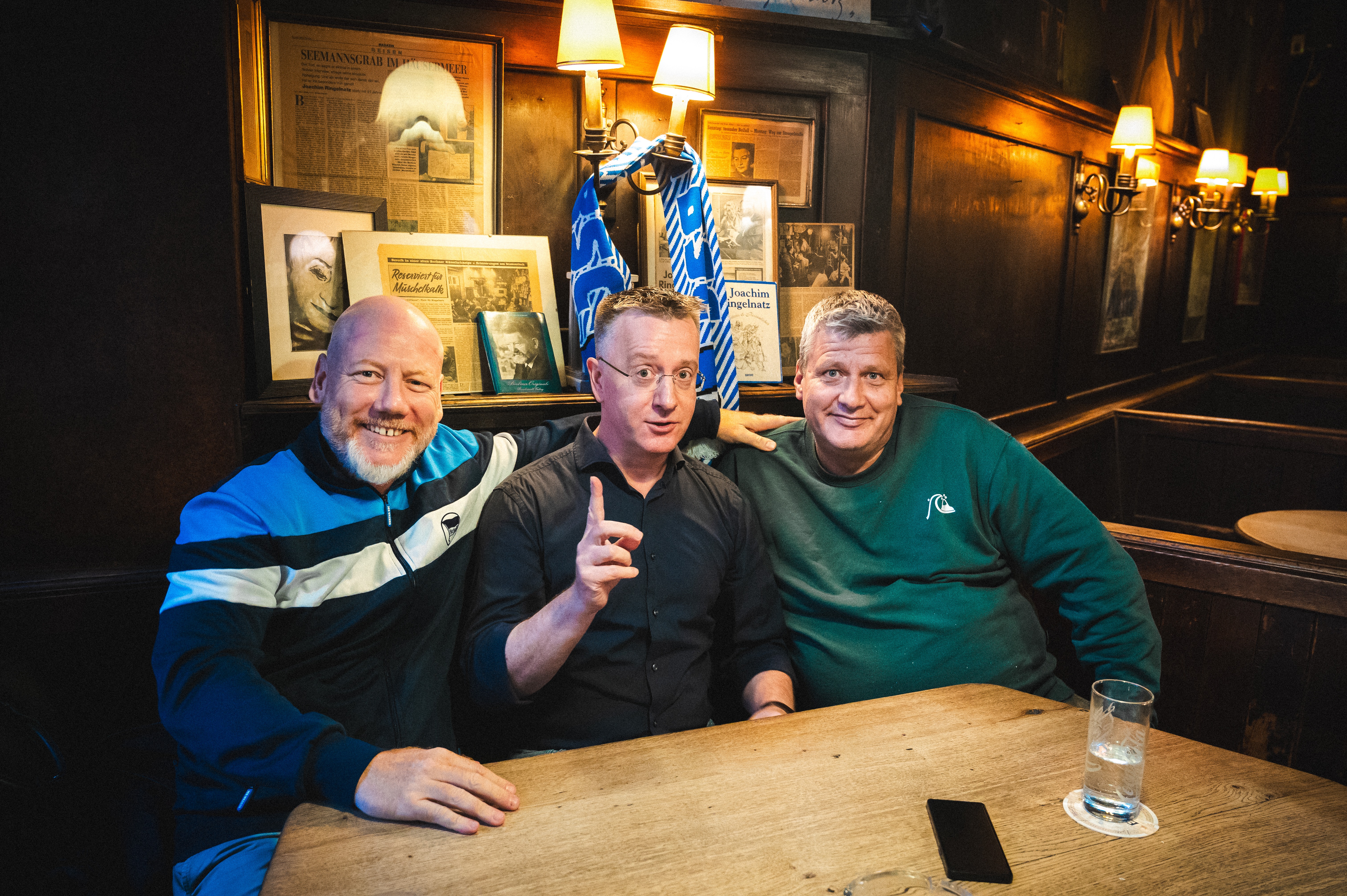 Udo Knierim, Jens Kerner und Fabian von Wachsmann.