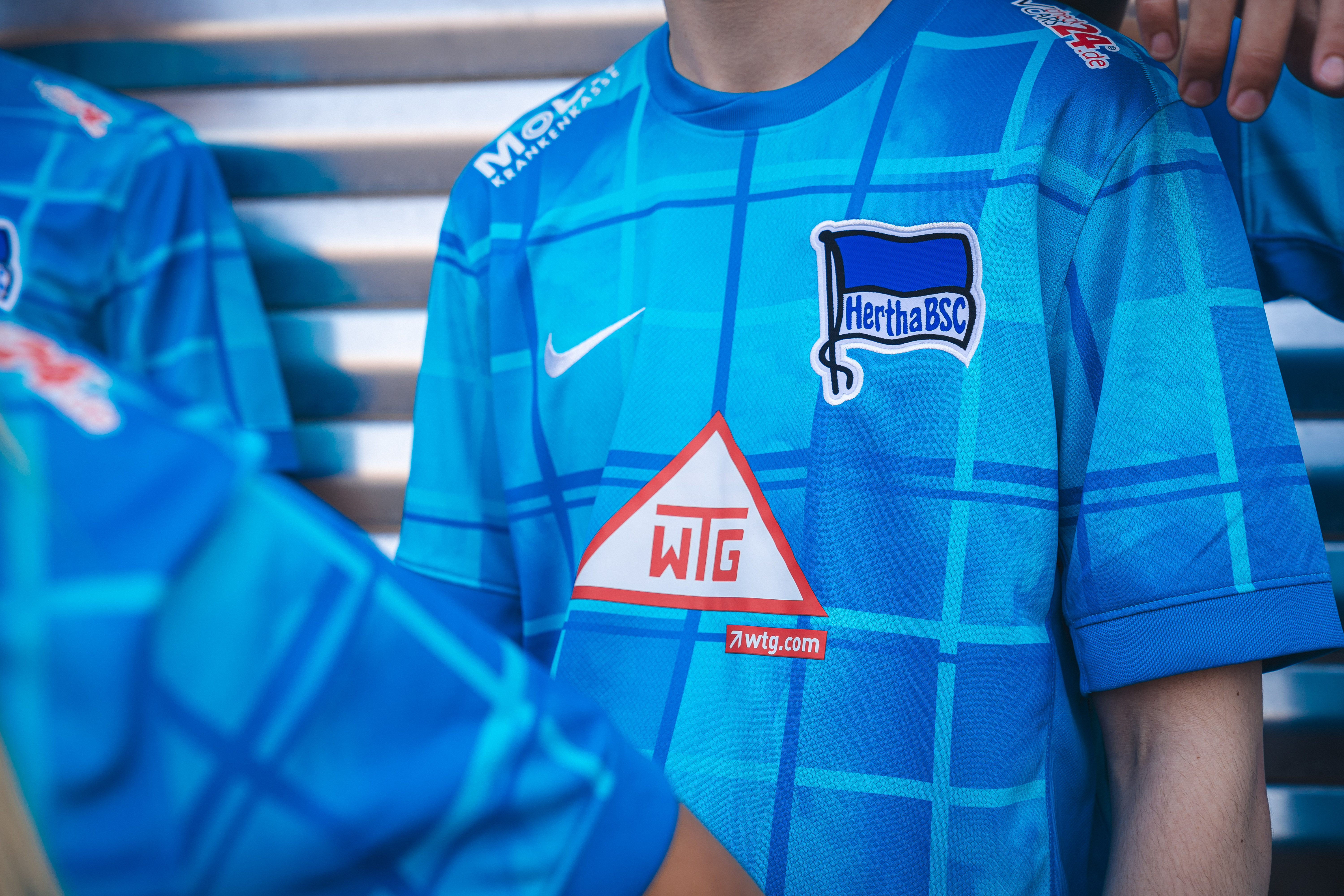 Das WTG-Logo auf dem neuen eSport-Trikot.