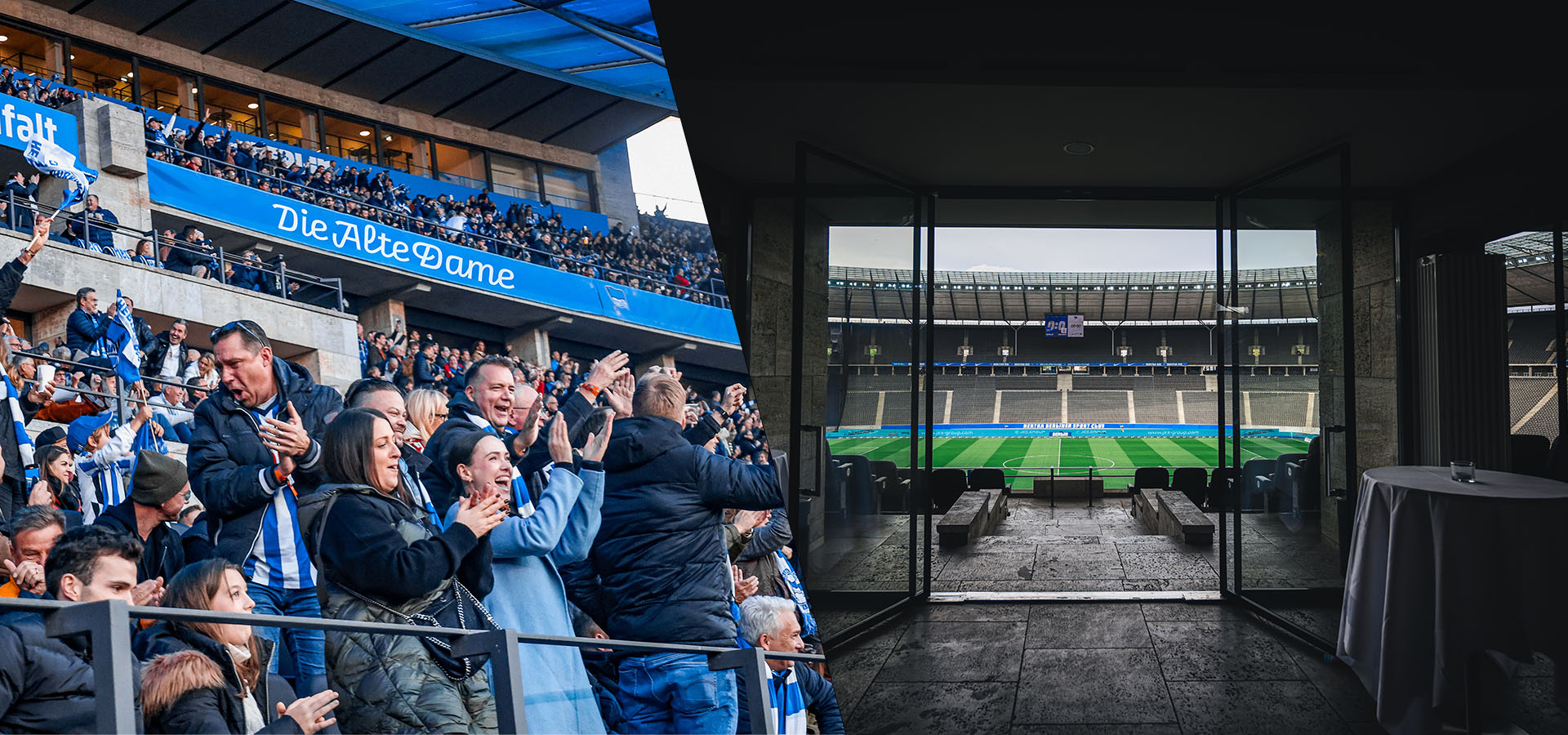 Das Atrium im Olympiastadion