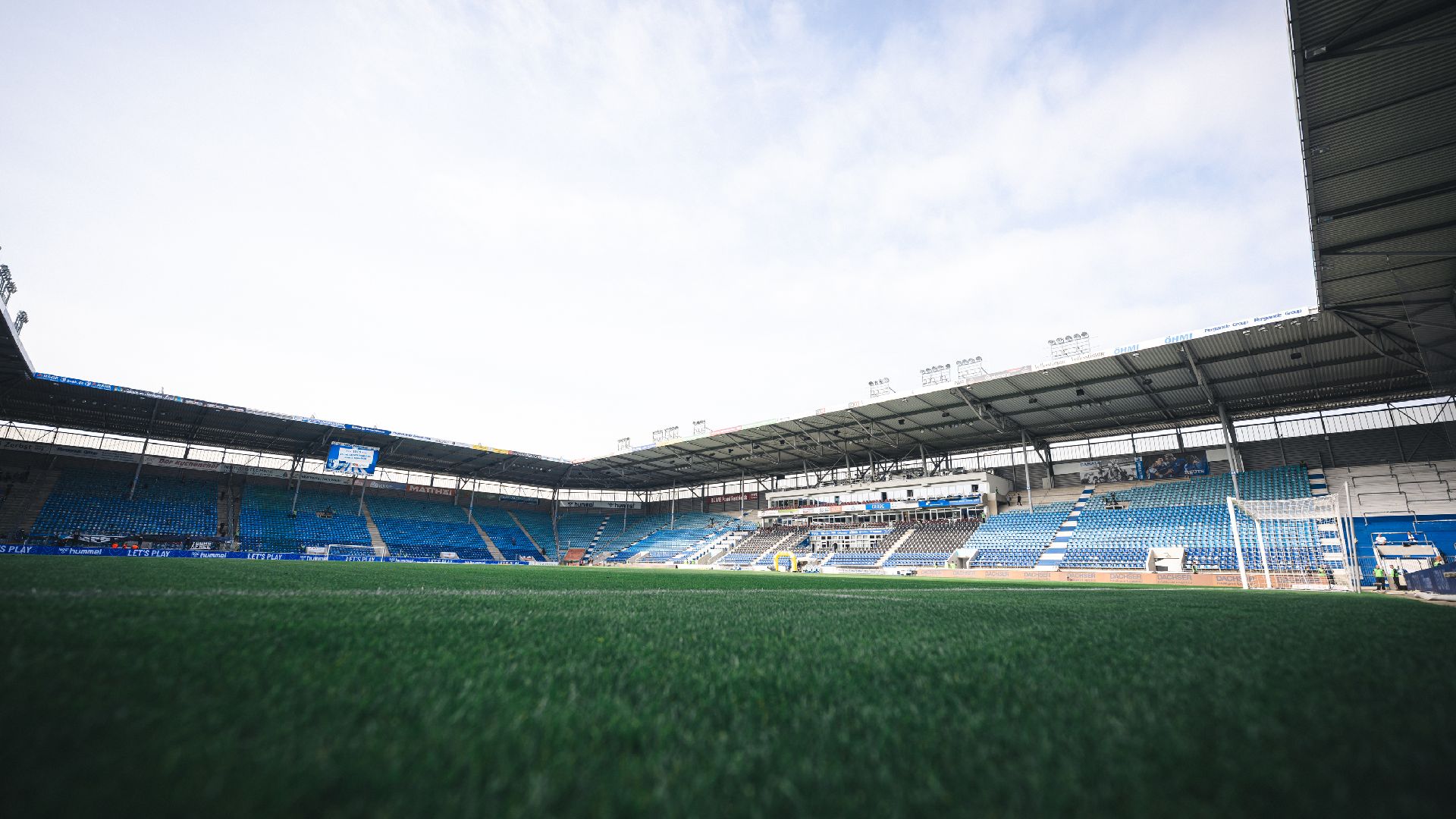 Blick in die Magdeburger Avnet-Arena.