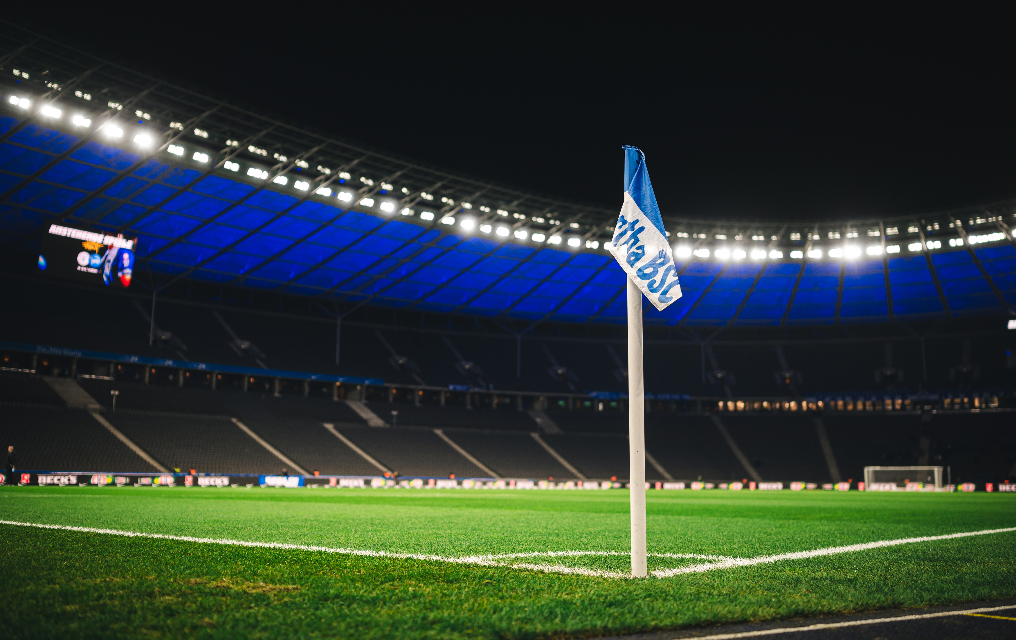 Blick ins Berliner Olympiastadion.