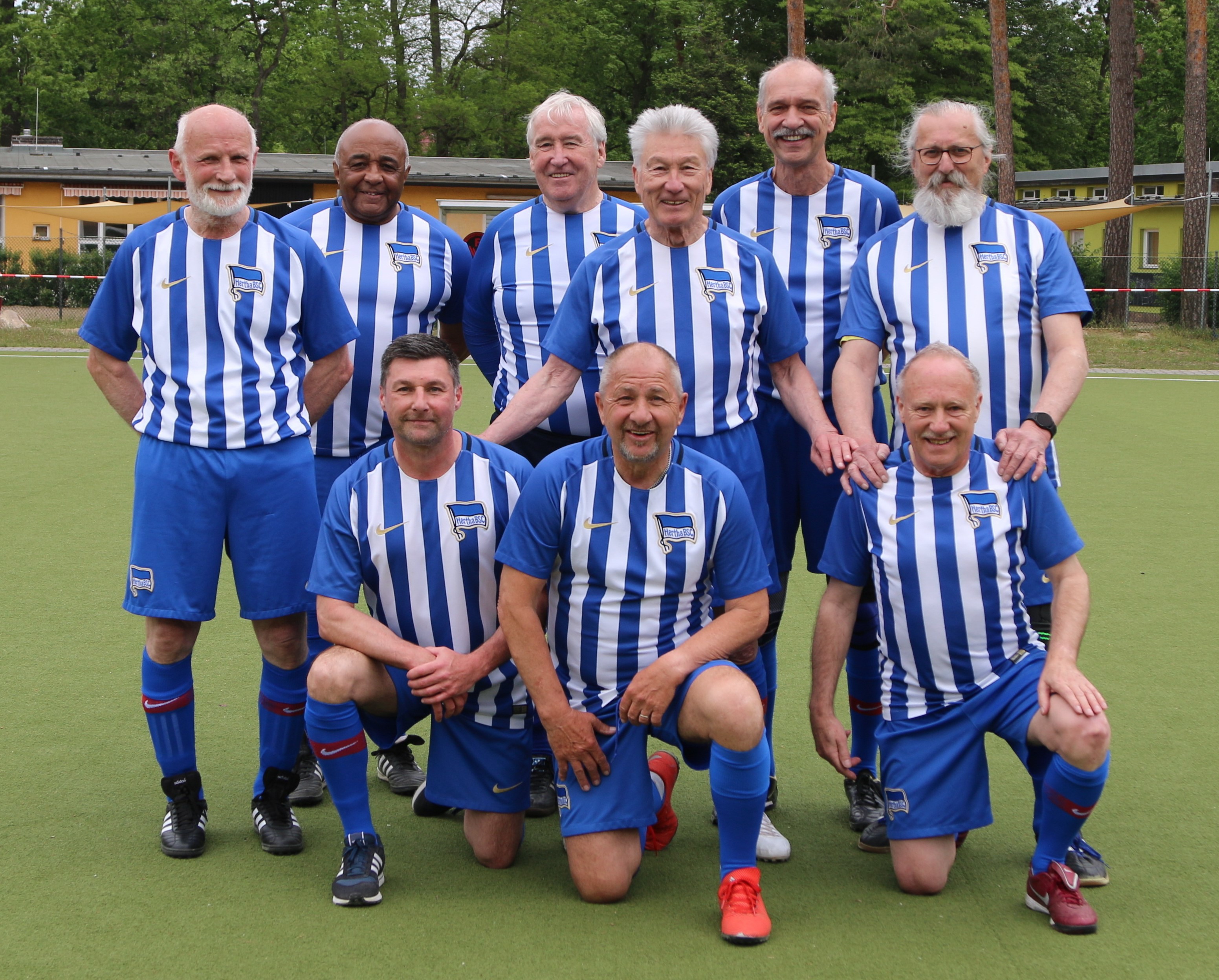 Mannschaftsfoto unseres Walking Football-Teams.