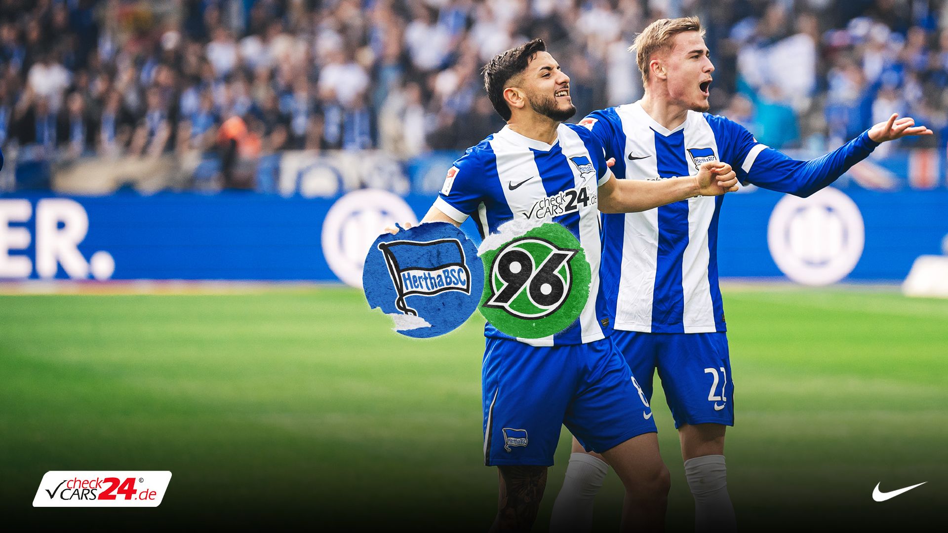 Die Ticketgrafik für das abschließende Heimspiel gegen Hannover.