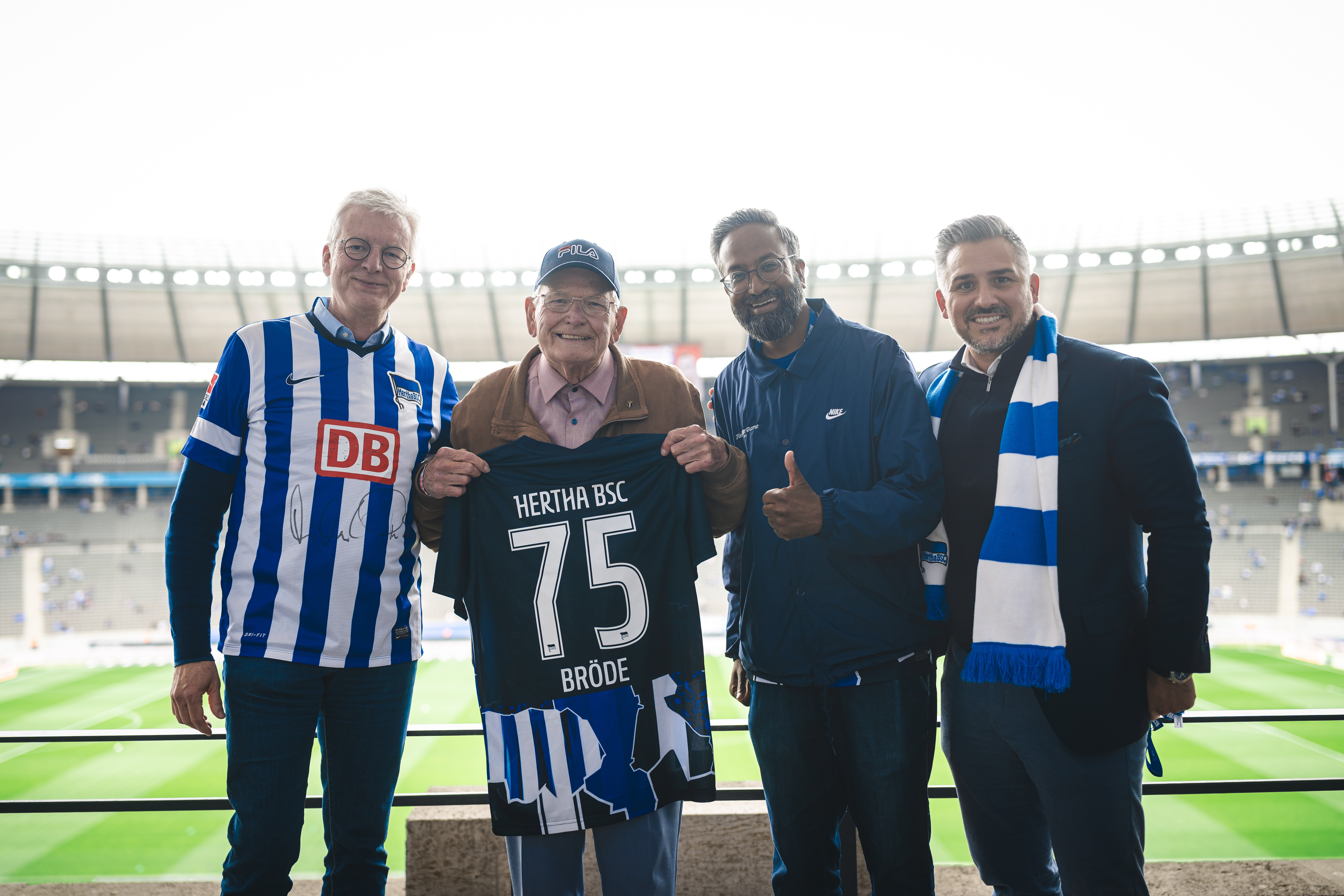 Dr. Ralf Thaeter, Bernd Bröde, Saravanan Sundaram und Ferhat Dogru