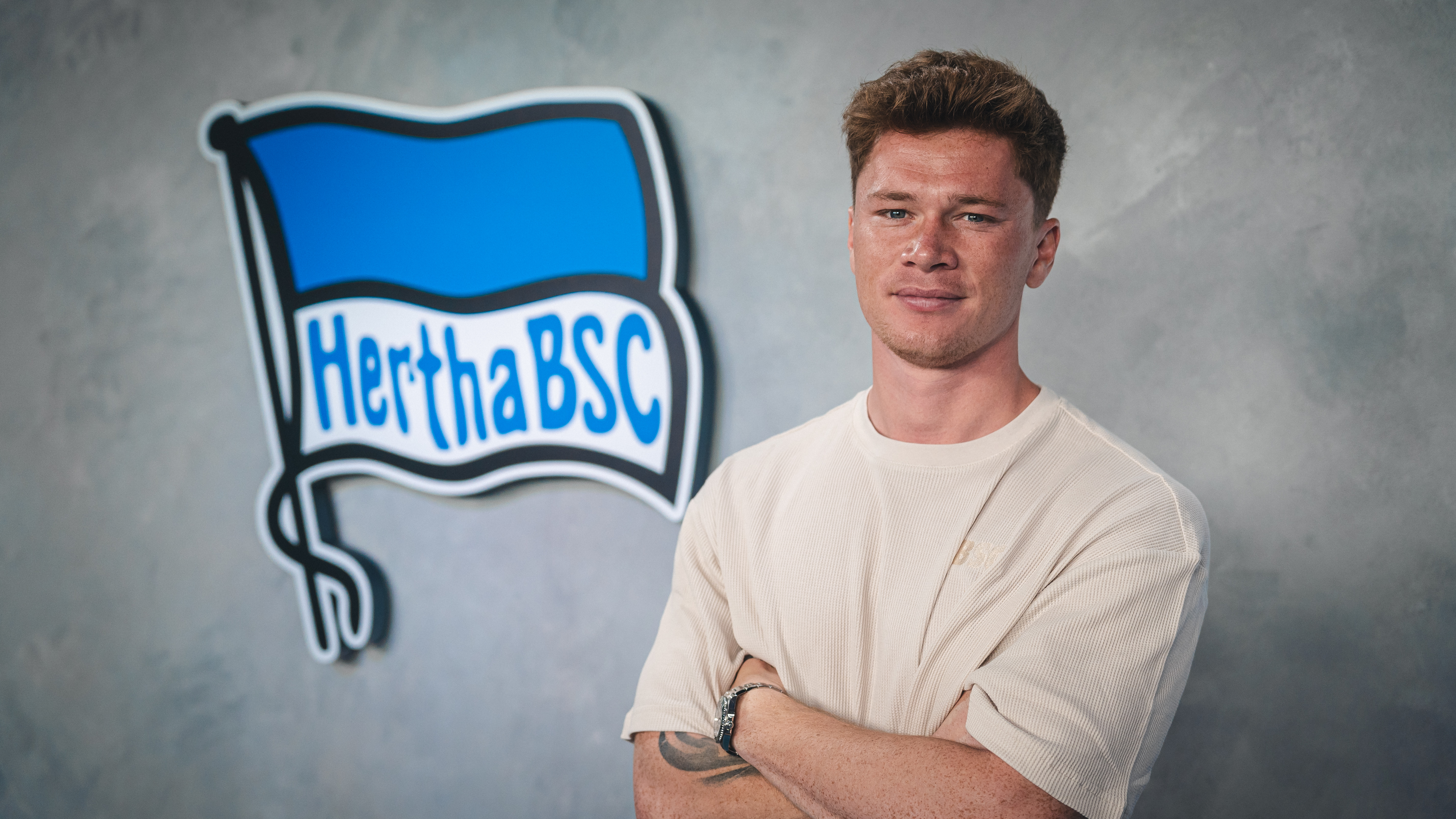 Sebastian Grønning in der Traumfabrik.
