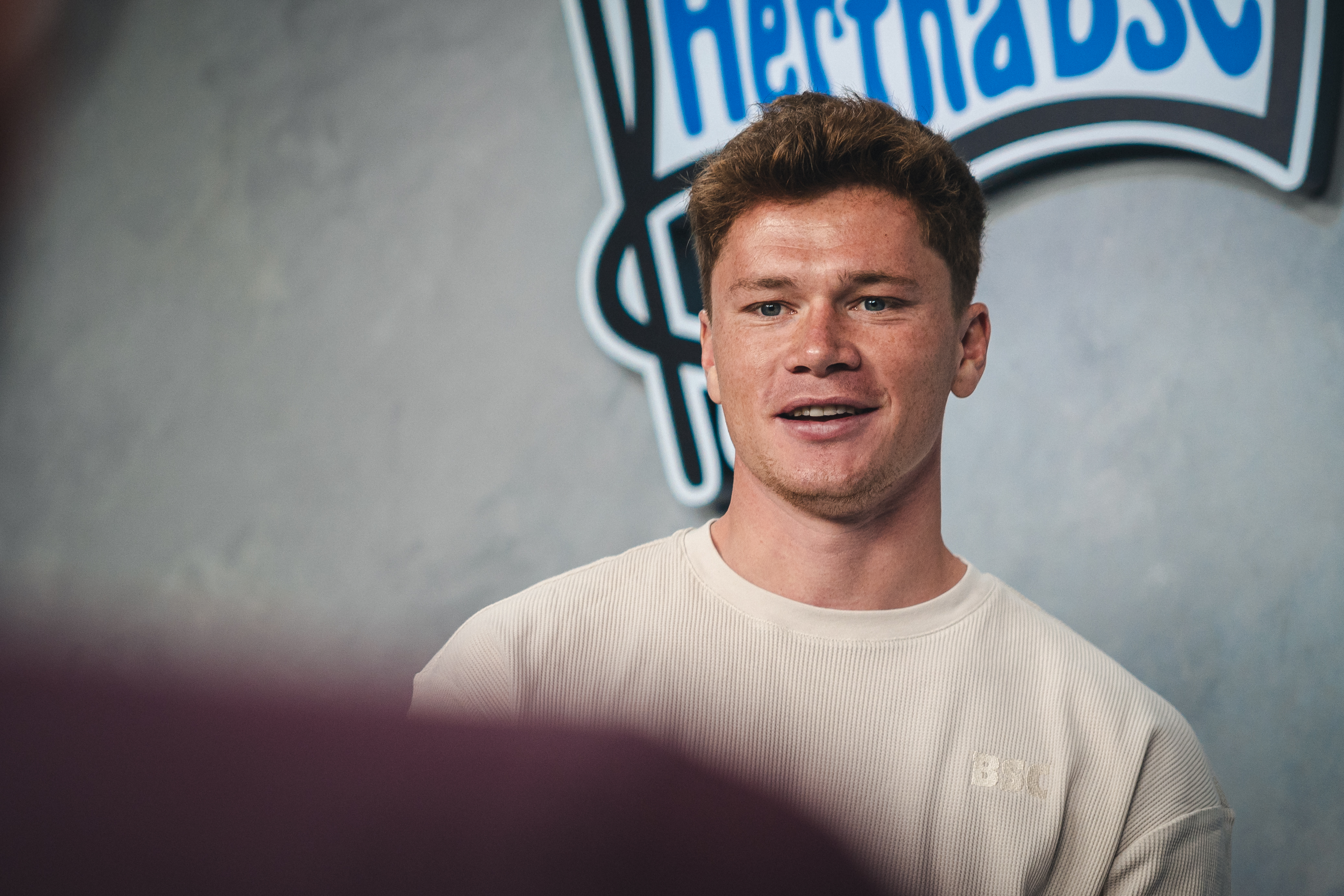 Sebastian Grønning in der Traumfabrik.