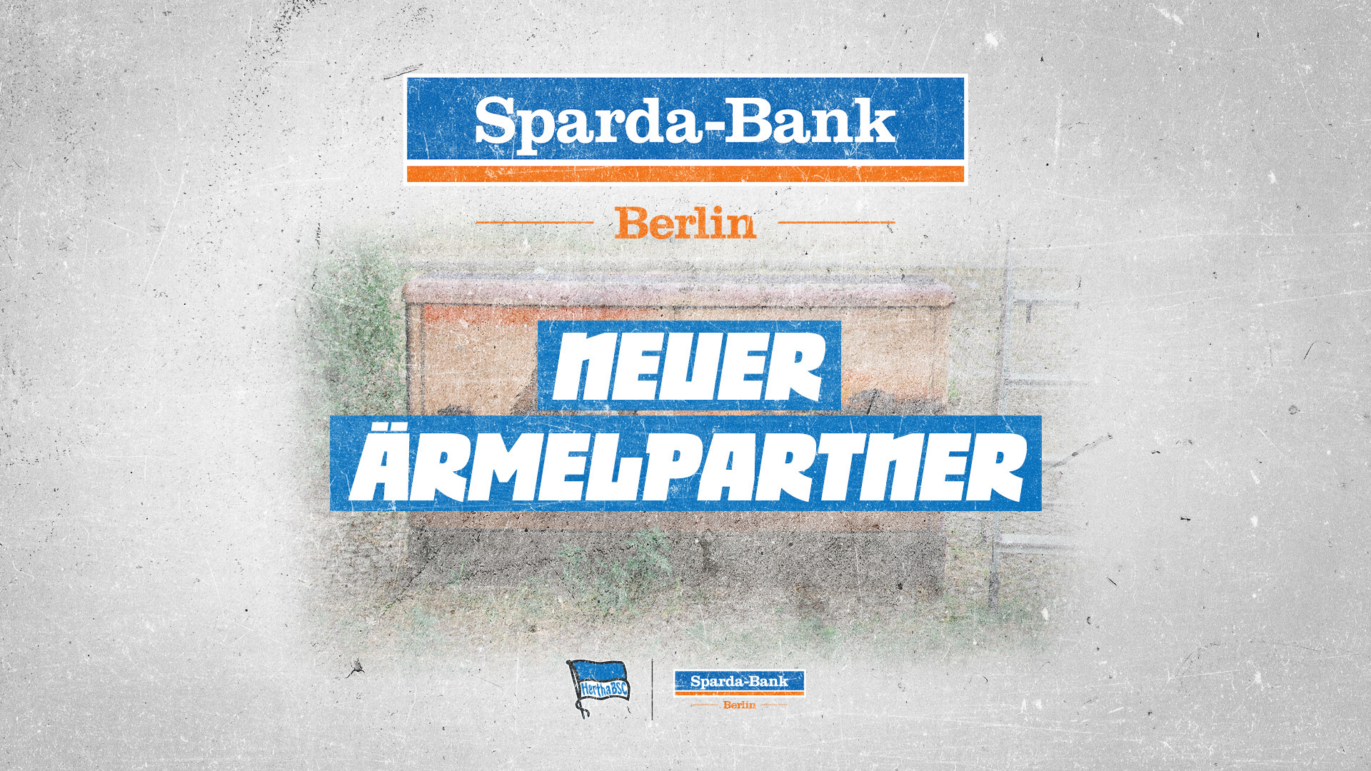Die Grafik zur Partnerschaft von Hertha BSC und der Sparda-Bank Berlin.