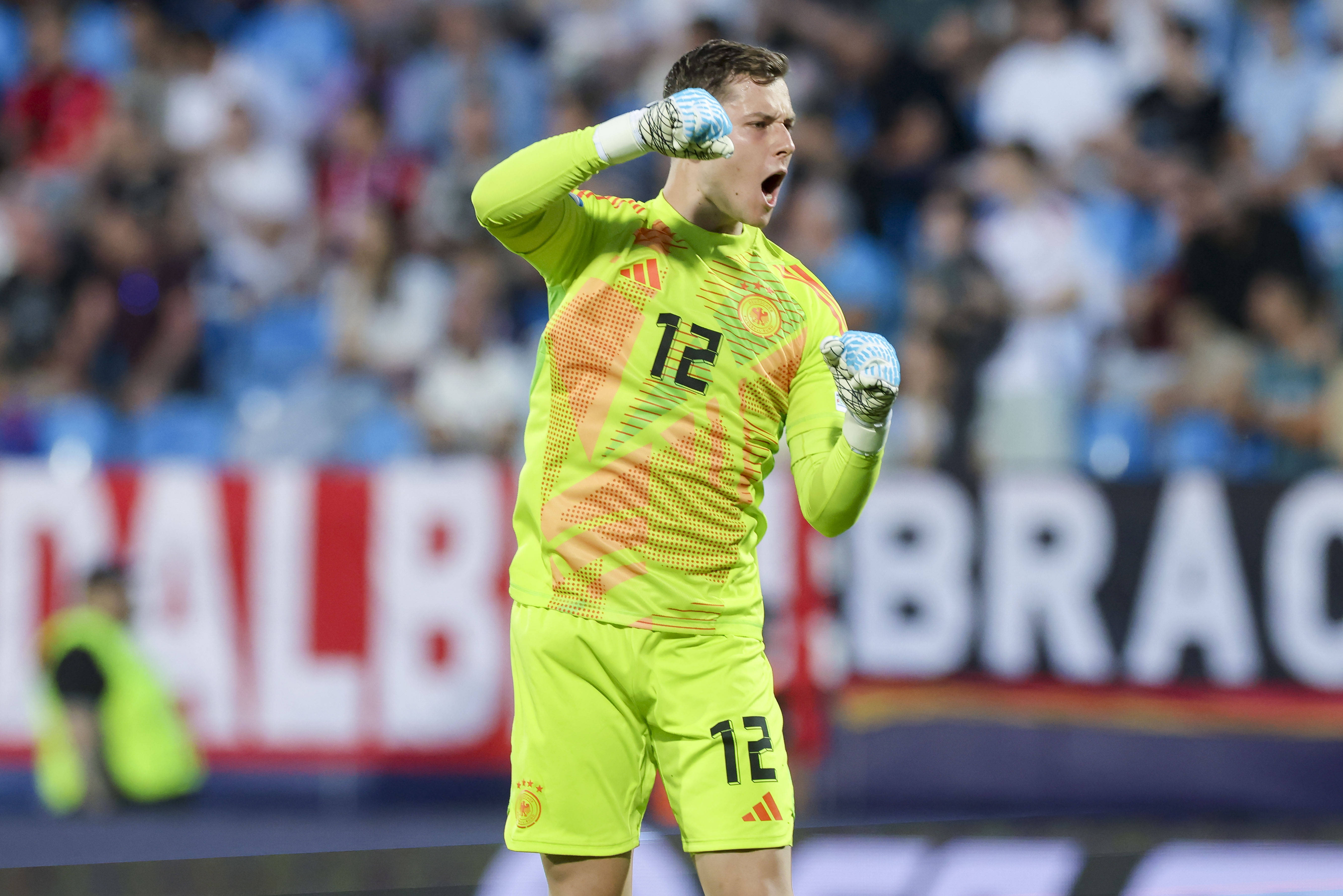 Tjark Ernst im Trikot der deutschen U21-Nationalmannschaft.
