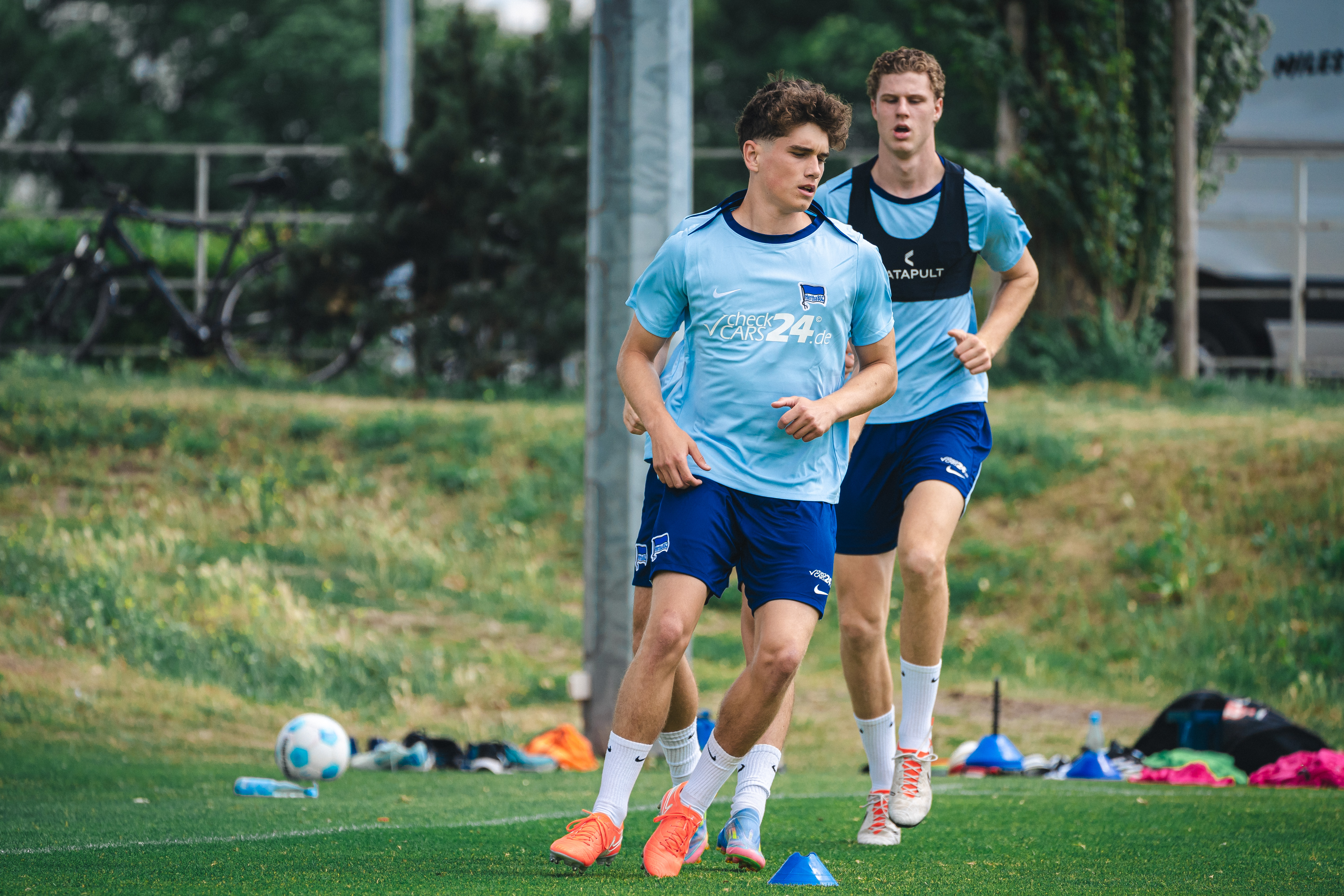 Unsere U23 beim Trainingsstart 2025/26.