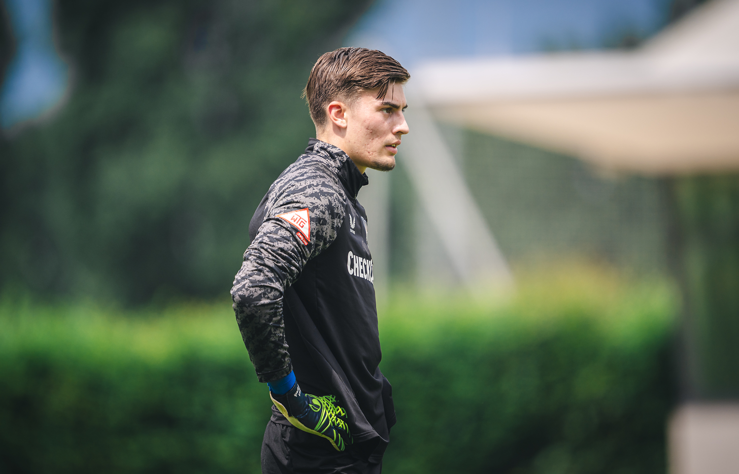 Robert Kwasigroch beim Training.