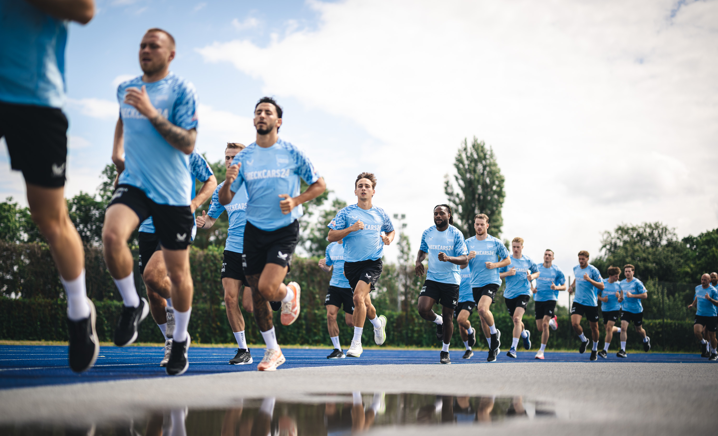 Lauftraining in Berlin.