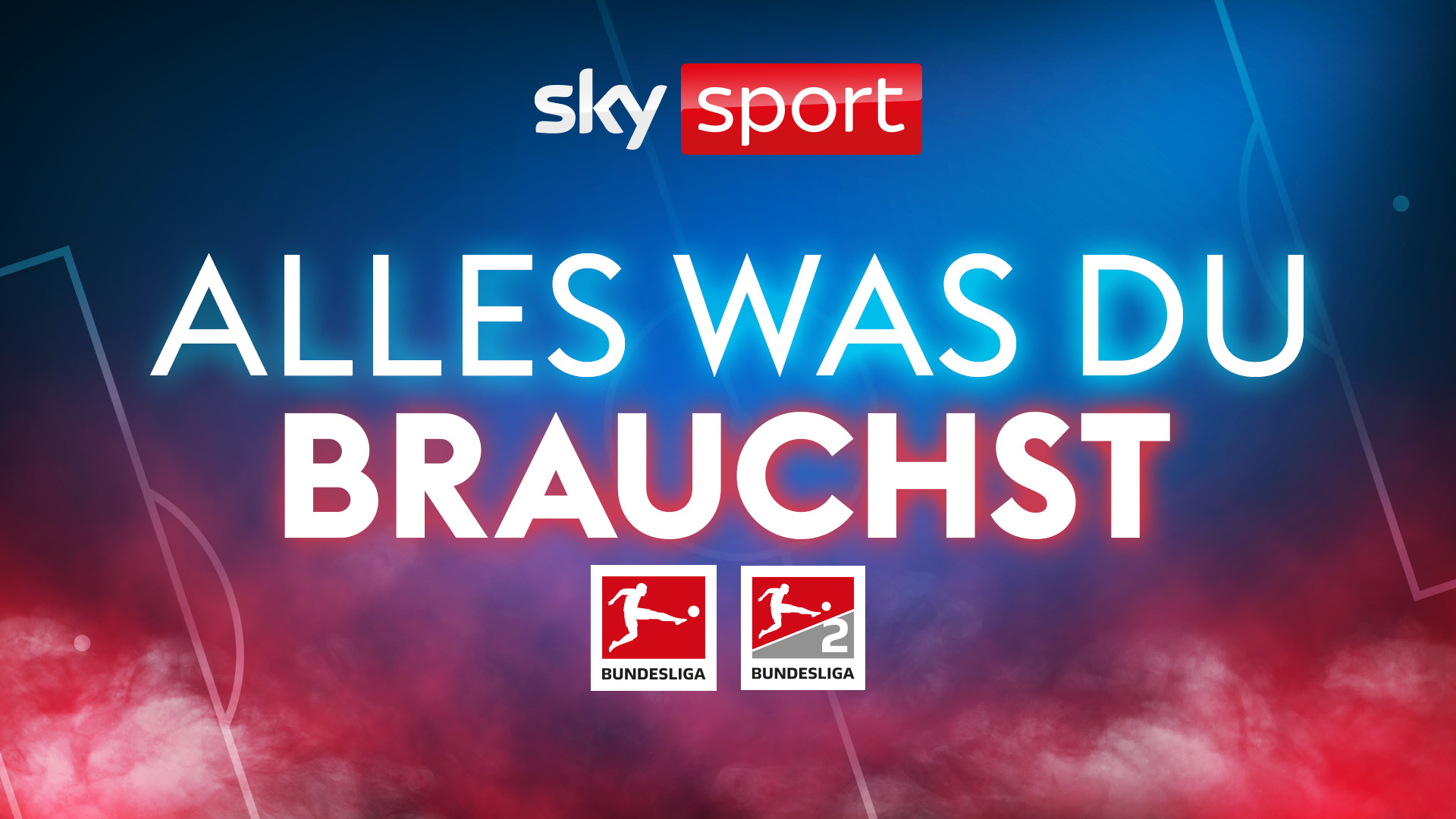 Sky-Werbung für die Saison 2025/26.