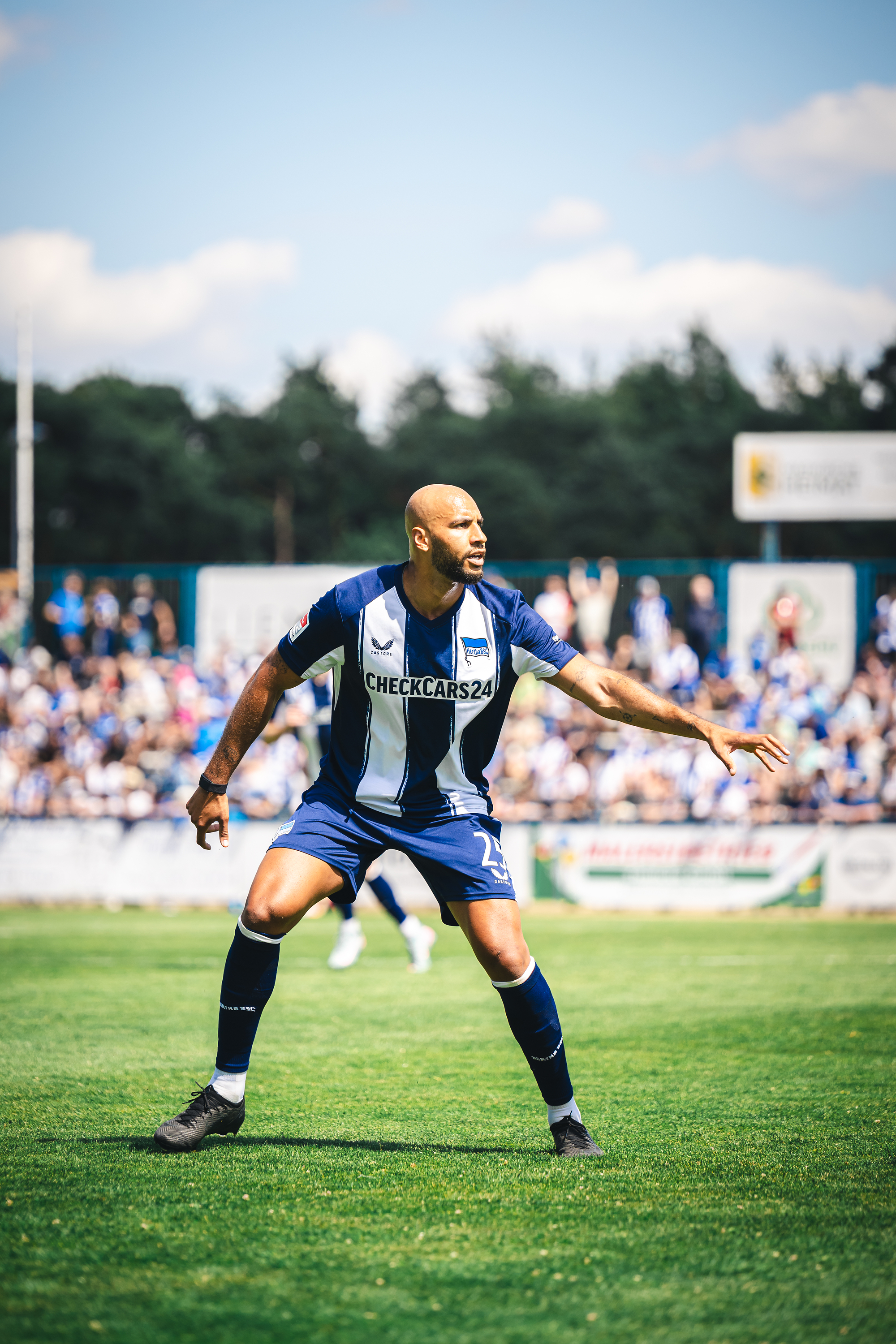 John Anthony Brooks in Aktion.