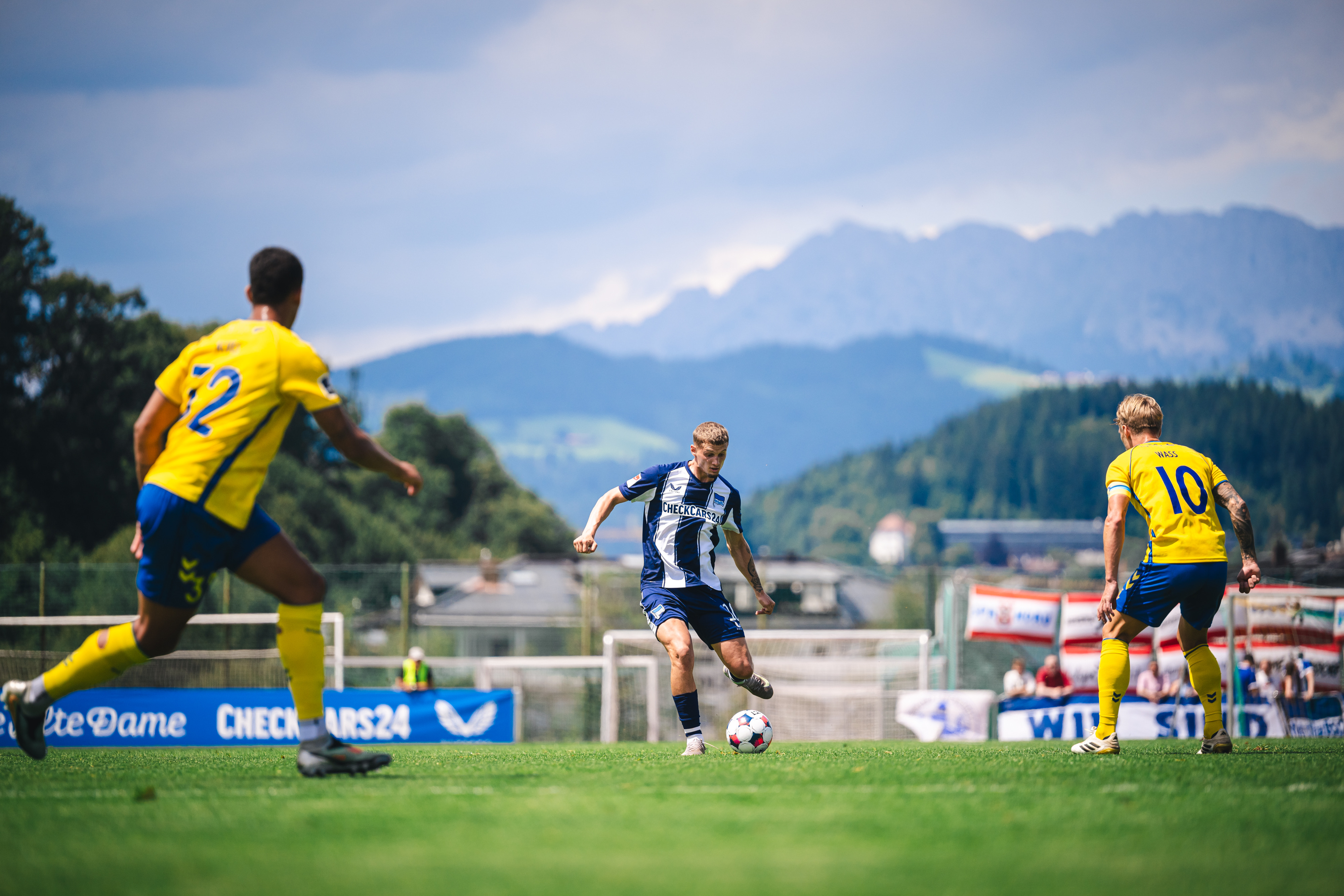 Micka Cuisance im Spiel gegen Brøndby.