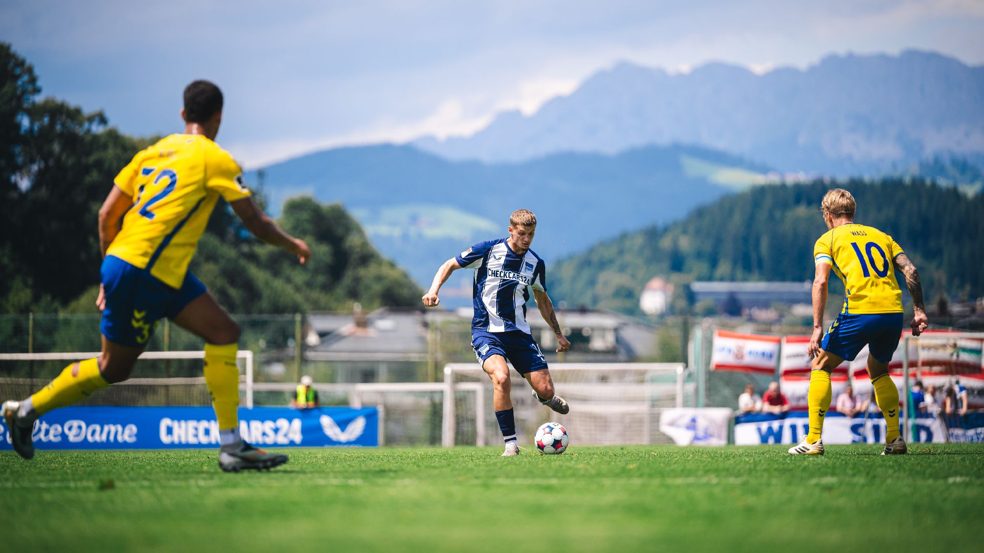 Micka Cuisance im Spiel gegen Brøndby.