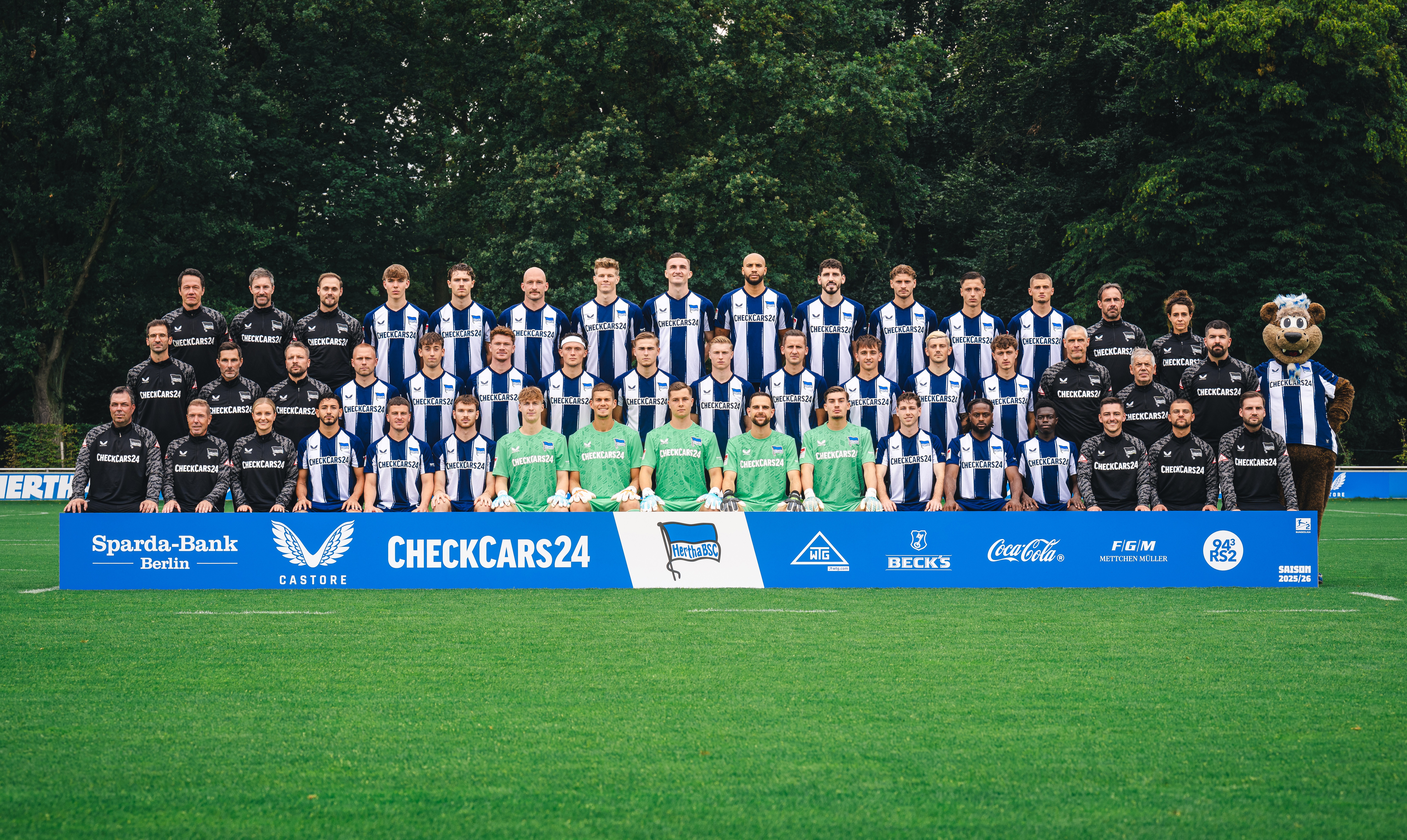 Das Mannschaftsfoto für die Saison 2025/26.