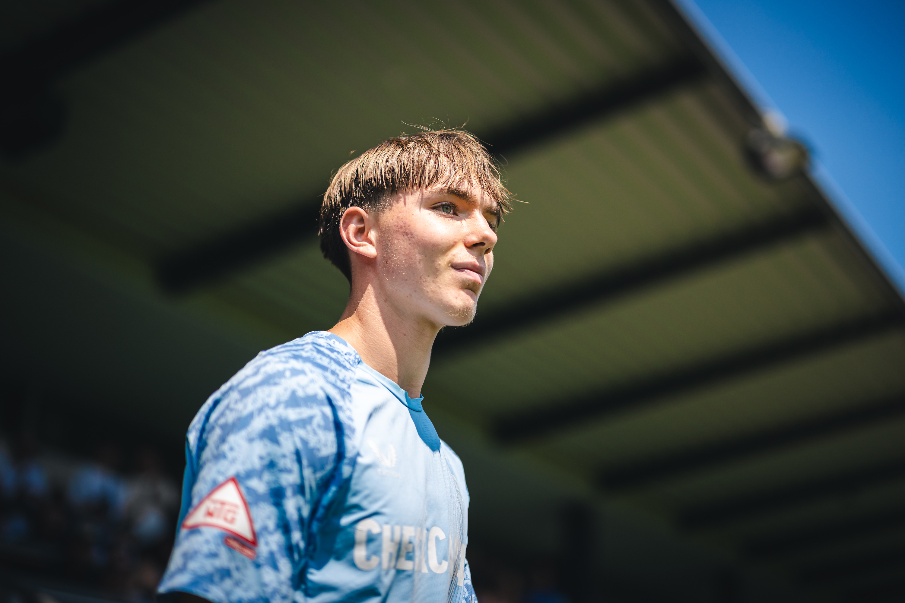 Kennet Eichhorn im Amateurstadion.
