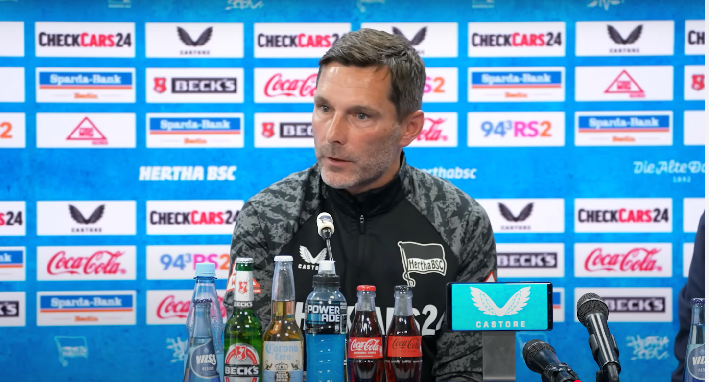 Die Ankündigungsgrafik zur Pressekonferenz vor dem Saisonstart auf Schalke.