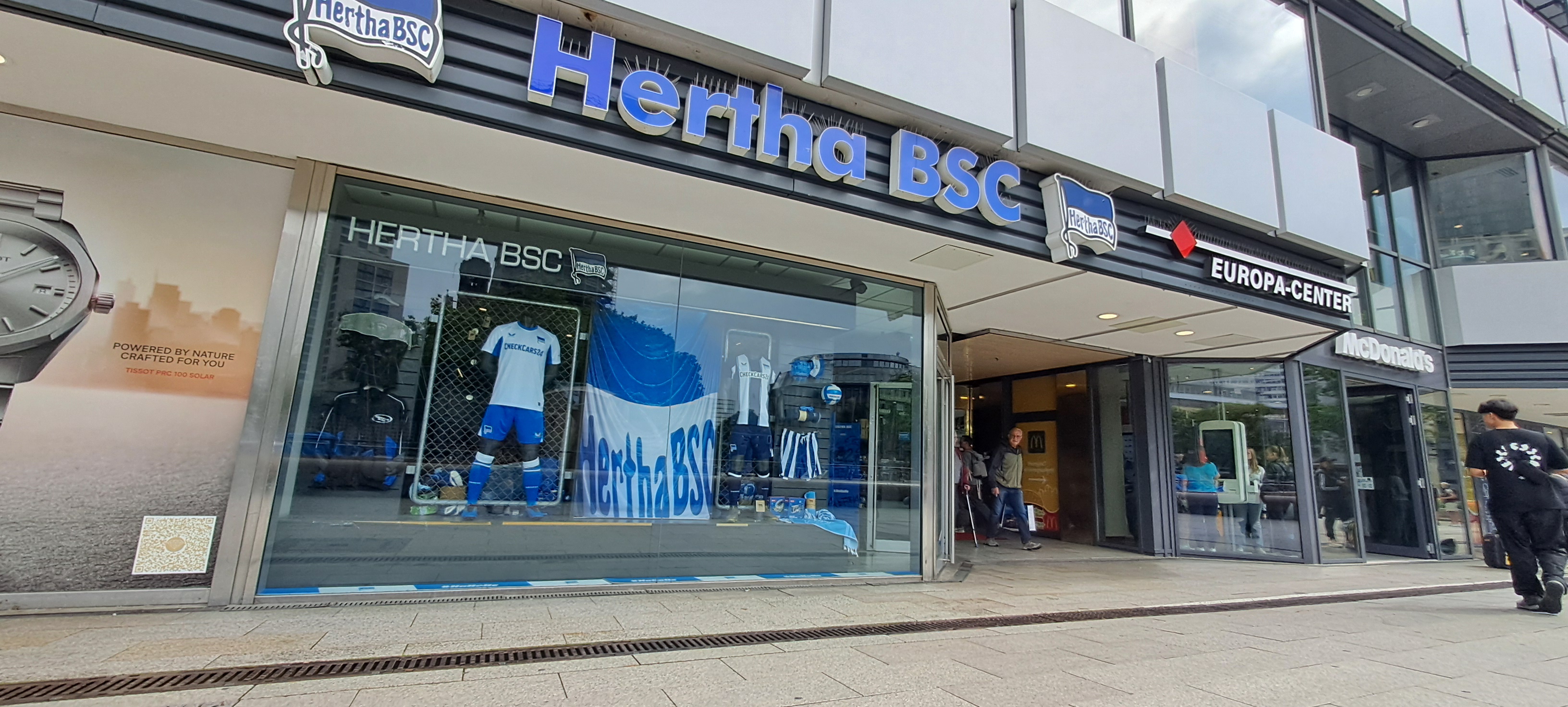 Fanshop im Europacenter