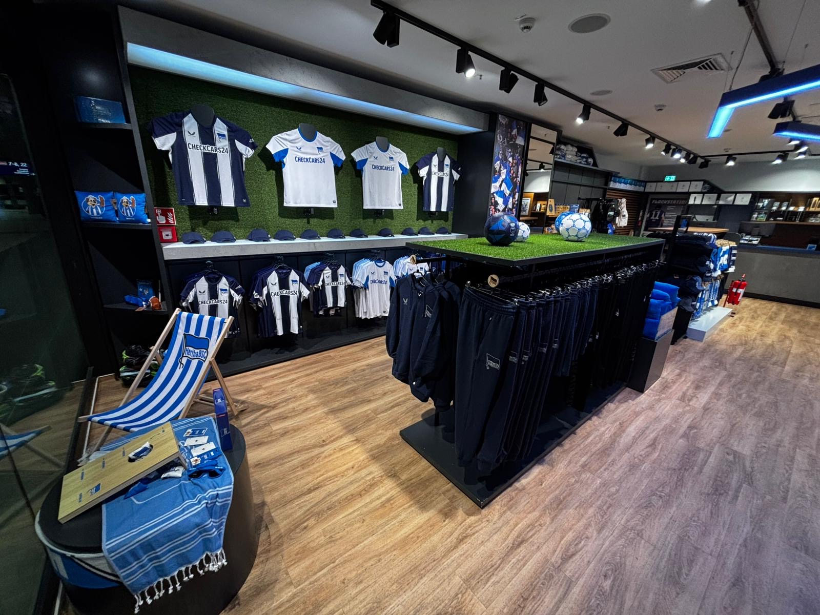 Fanshop im Hauptbahnhof