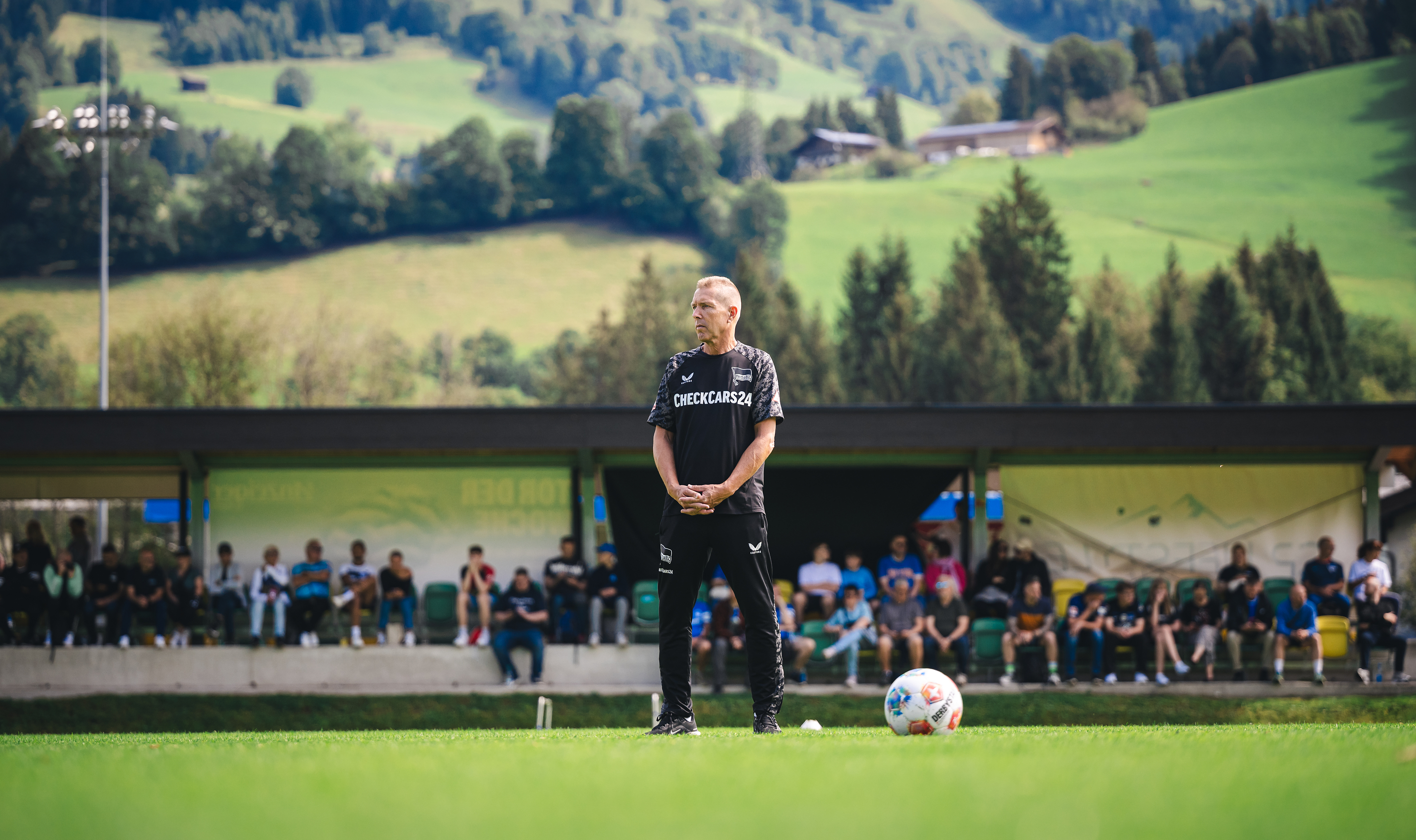 Jürgen Lange im Trainingslager.
