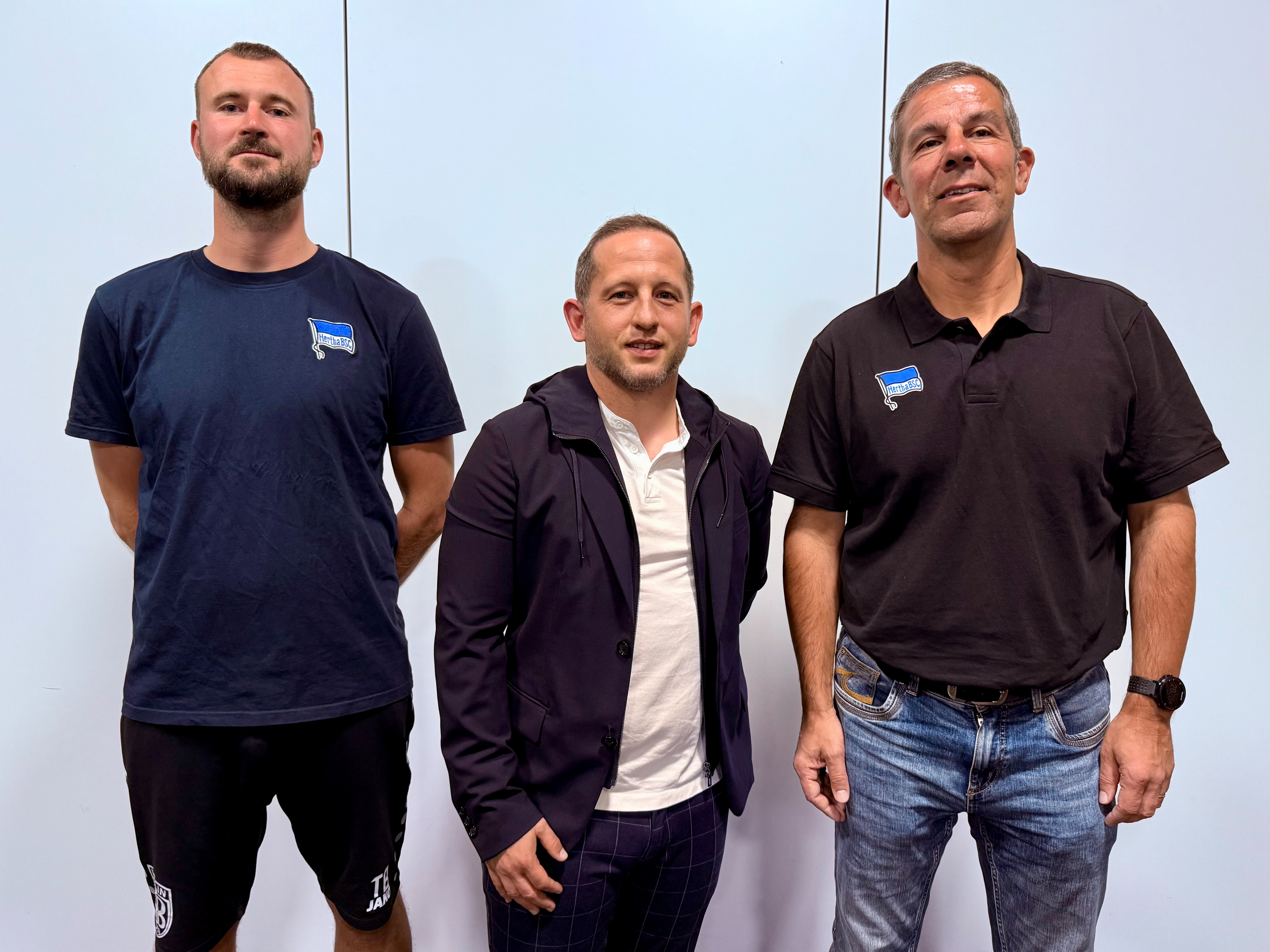 Timm Buchholz, Leonhard Riebe und Andreas Quirin.
