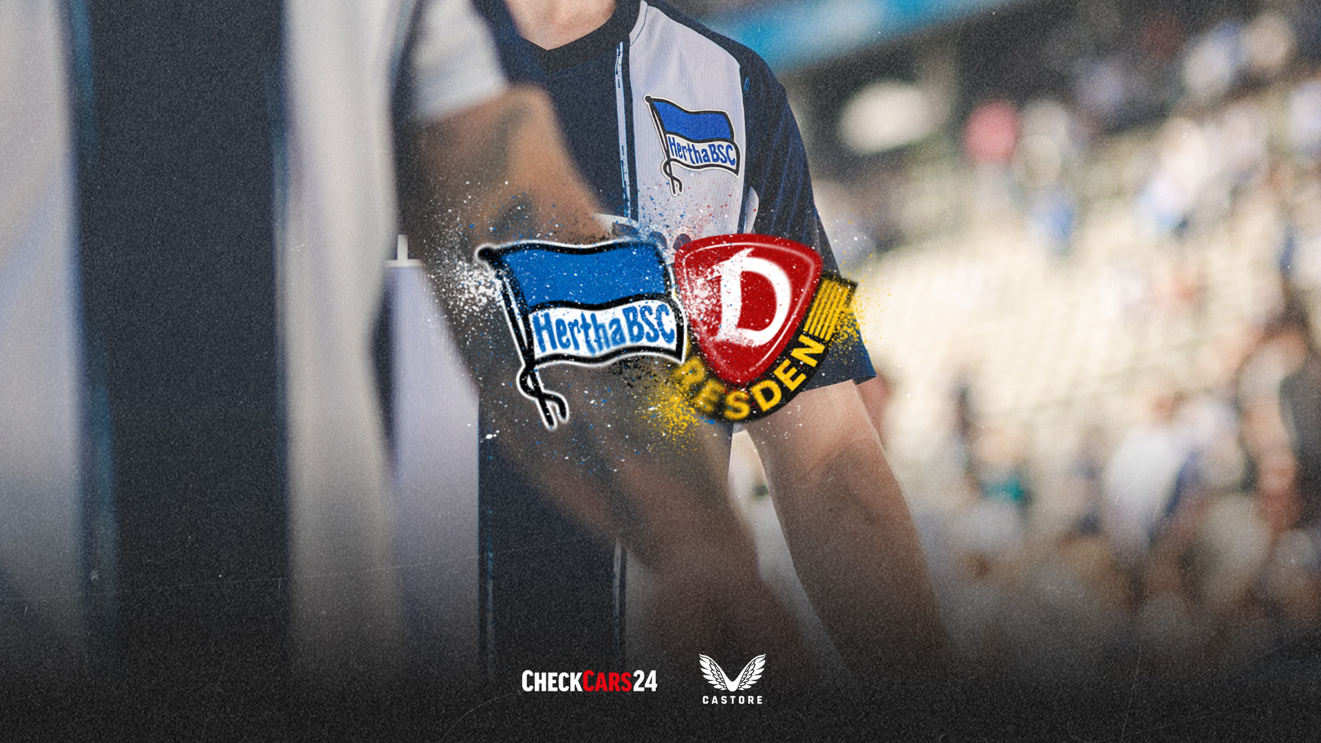 Die Ankündigungsgrafik zum Heimspiel gegen Dynamo Dresden.